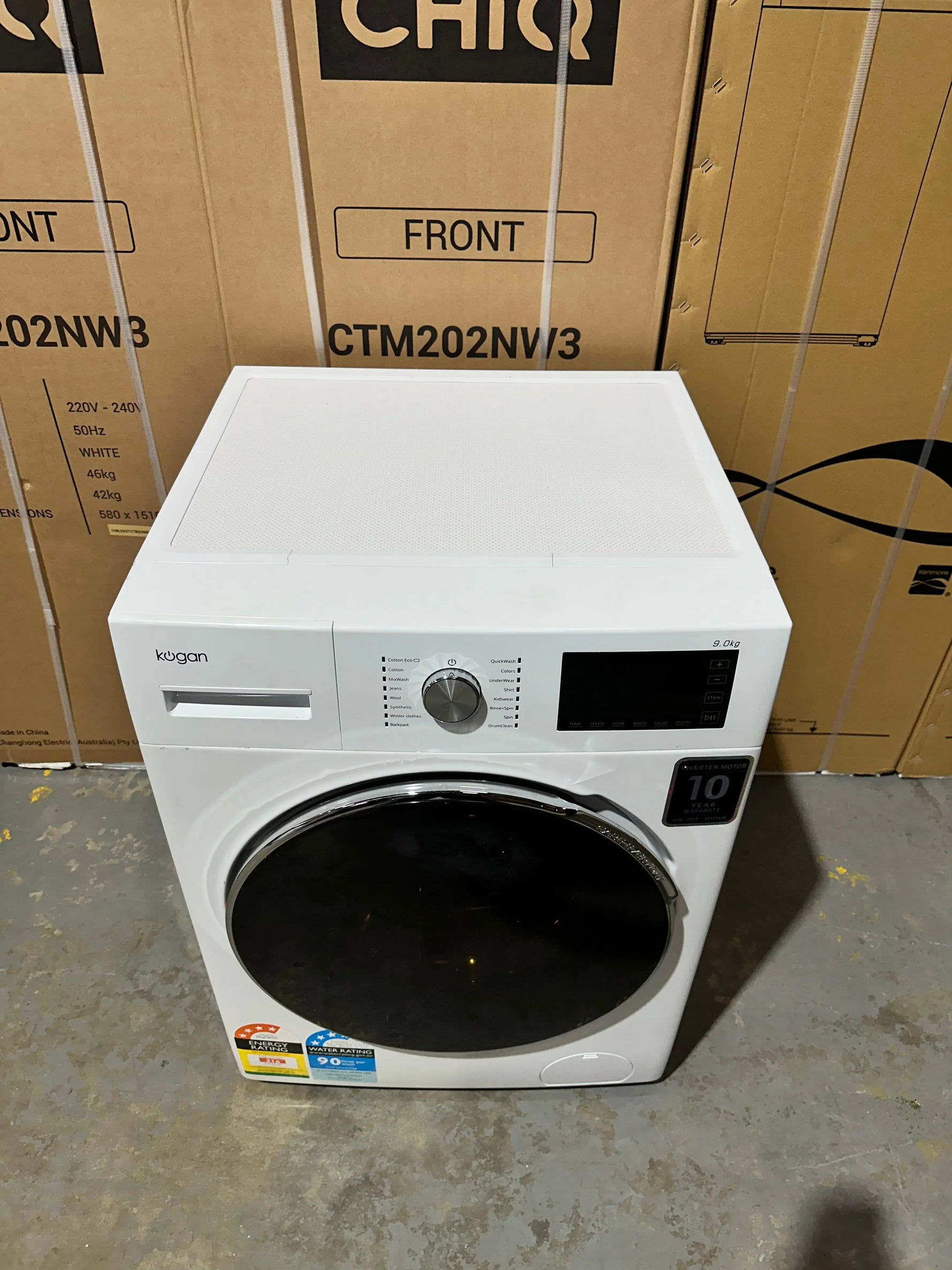 Refurbished Kogan 9kg Front Load Washing Machine | ADELAIDE
