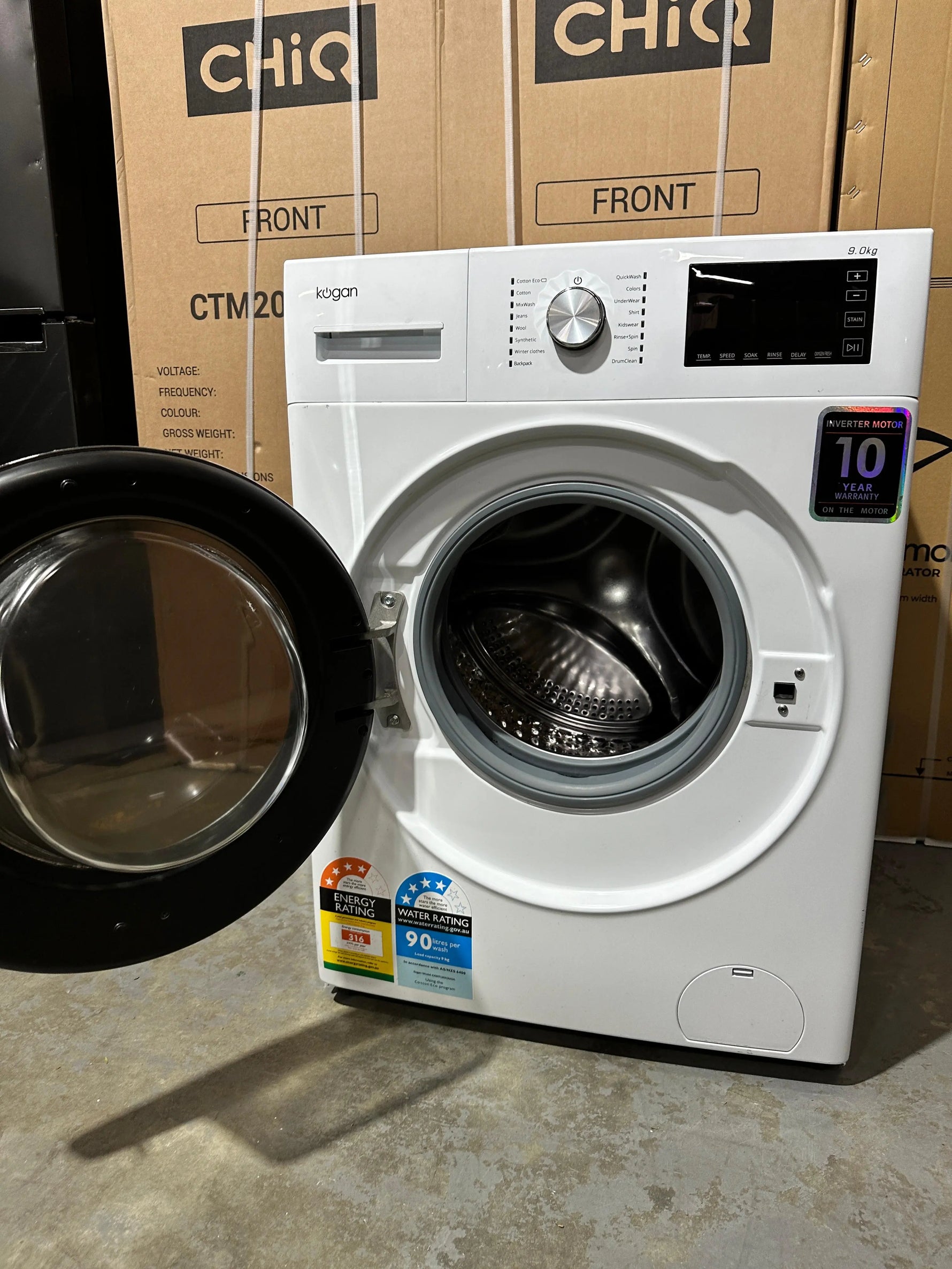 Refurbished Kogan 9kg Front Load Washing Machine | ADELAIDE