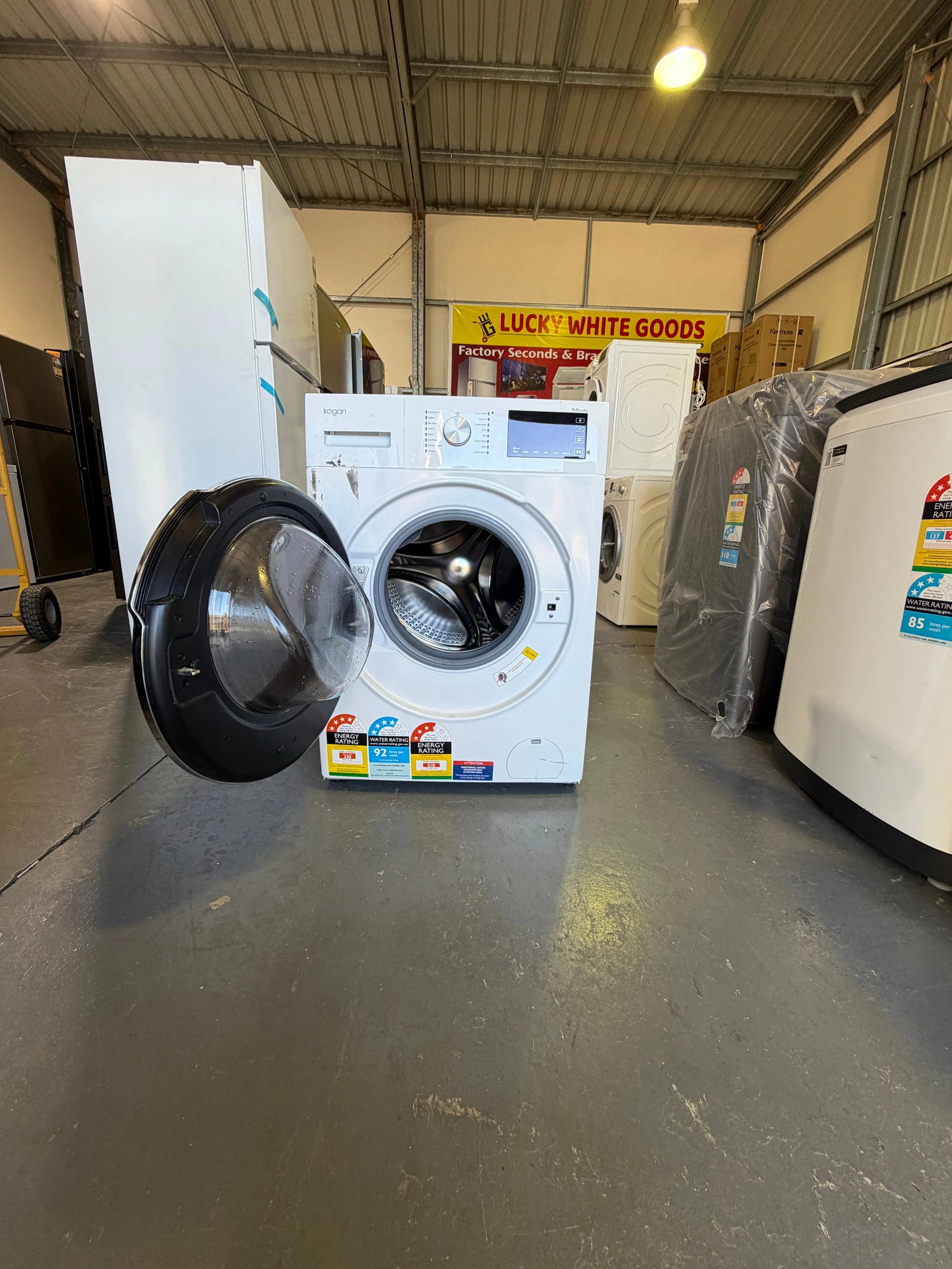 Refurbished Kogan 9kg Front Load – Only Washer KAWWASH9D6A | BRISBANE