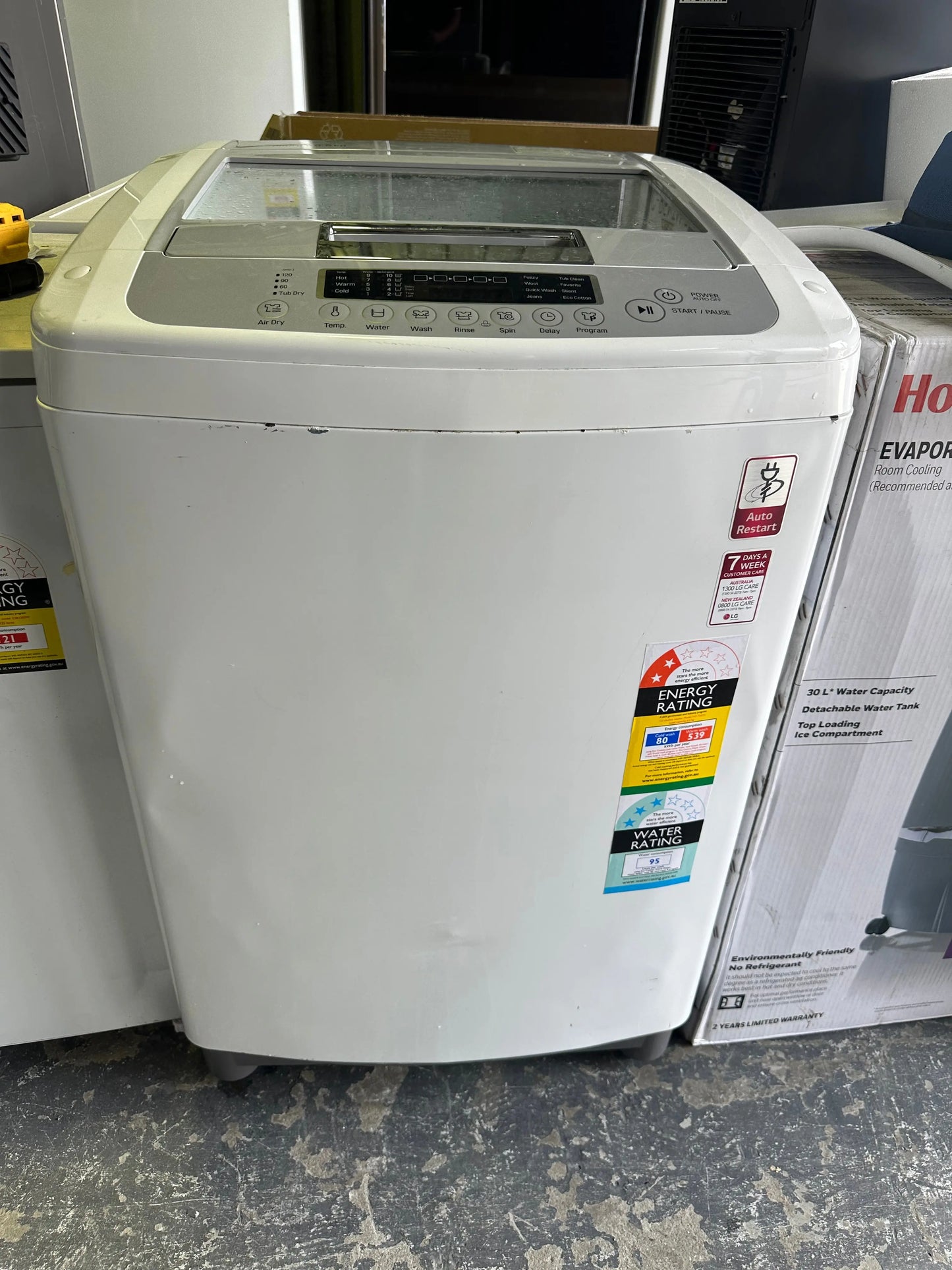 Refurbished LG 6.5 kgs top loader washing machine | BRISBANE