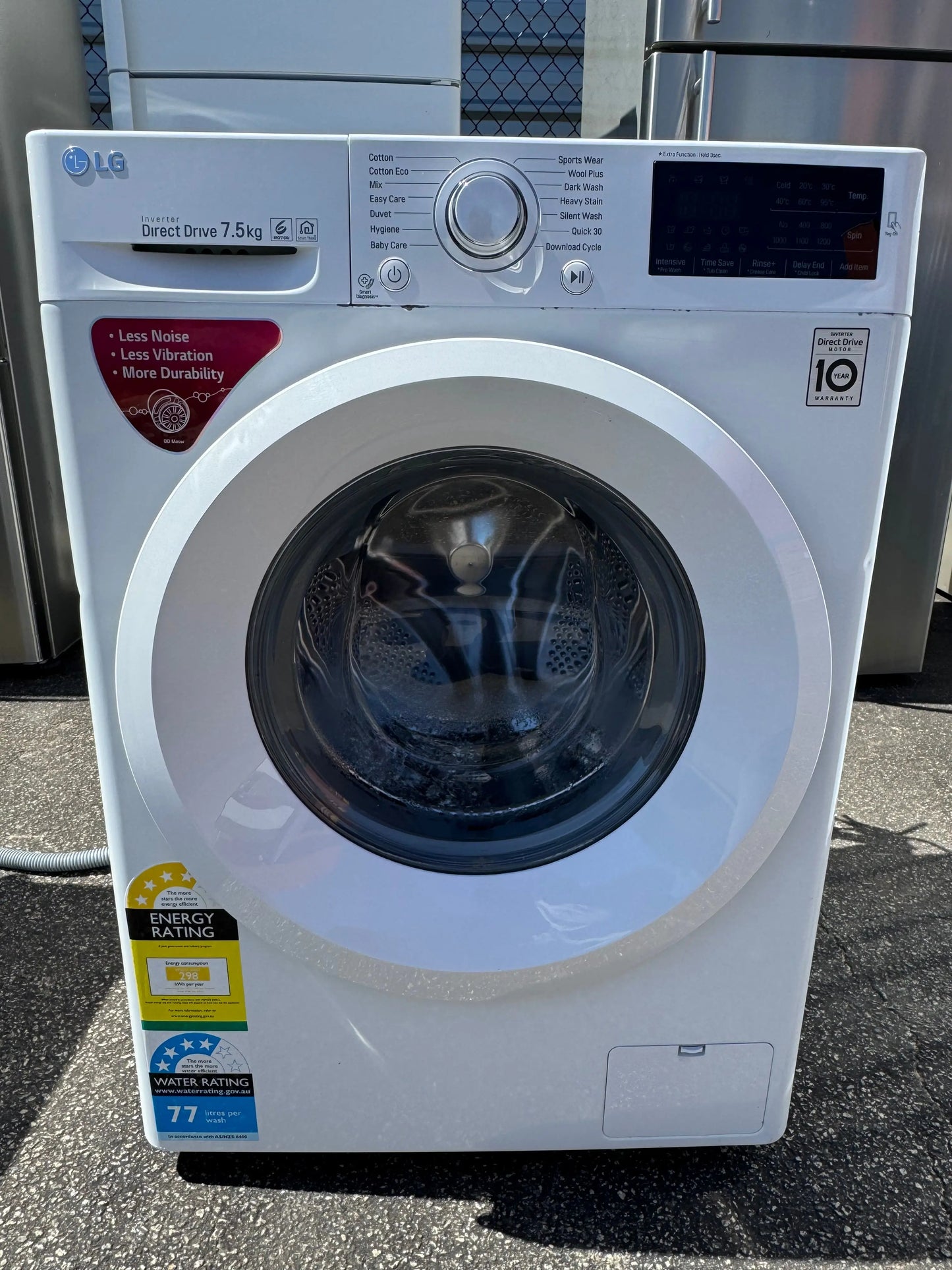 Refurbished LG 7.5kg washing machine | PERTH