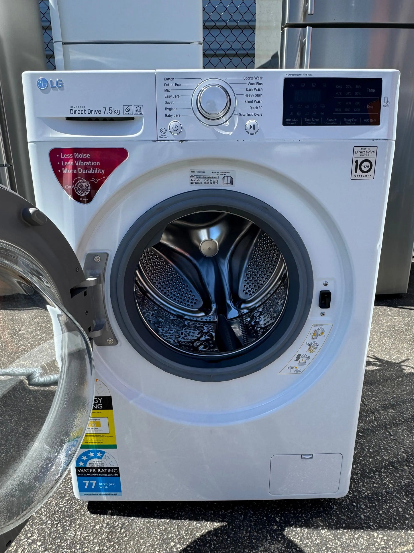 Refurbished LG 7.5kg washing machine | PERTH