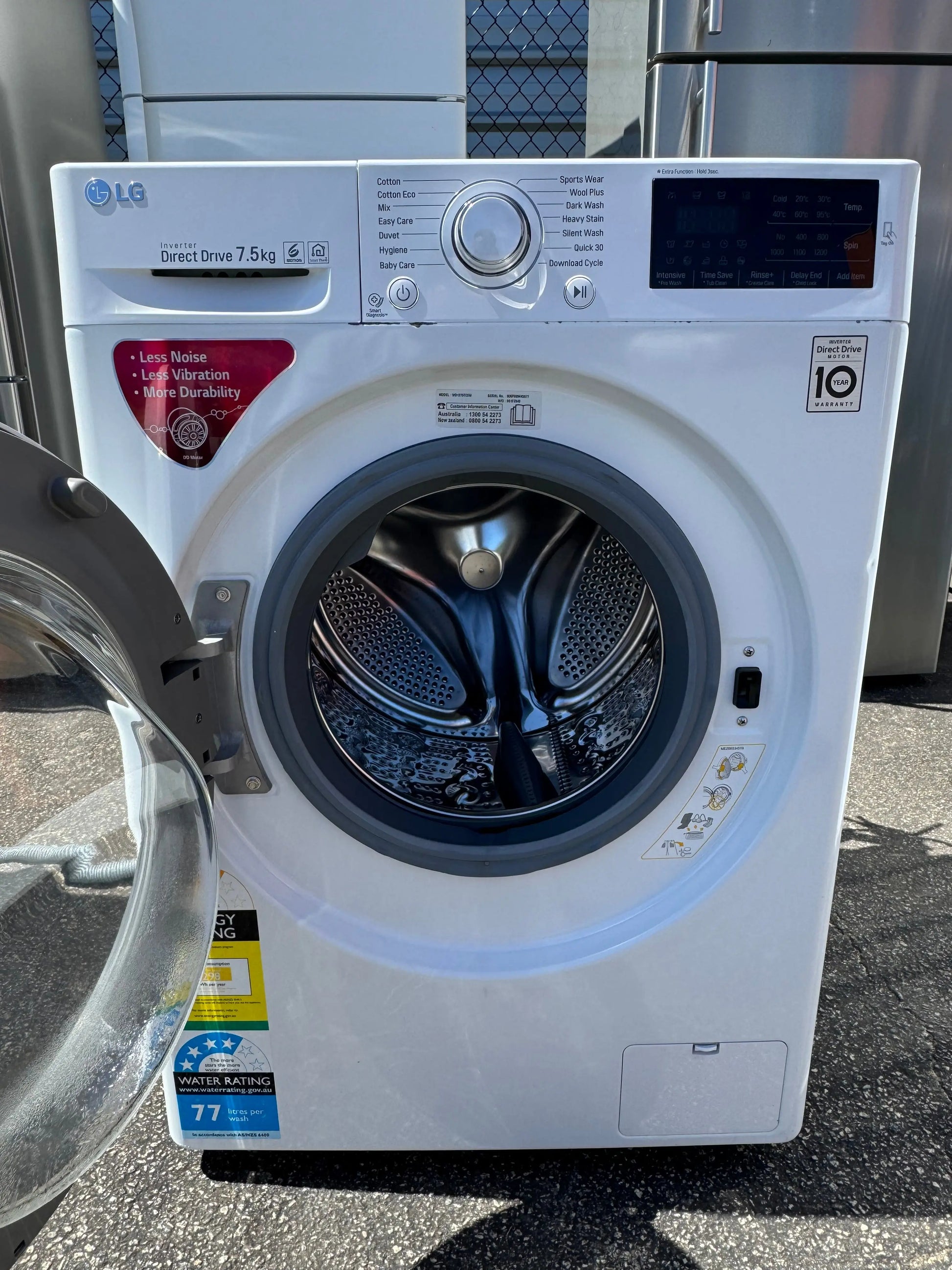 Refurbished LG 7.5kg washing machine | PERTH