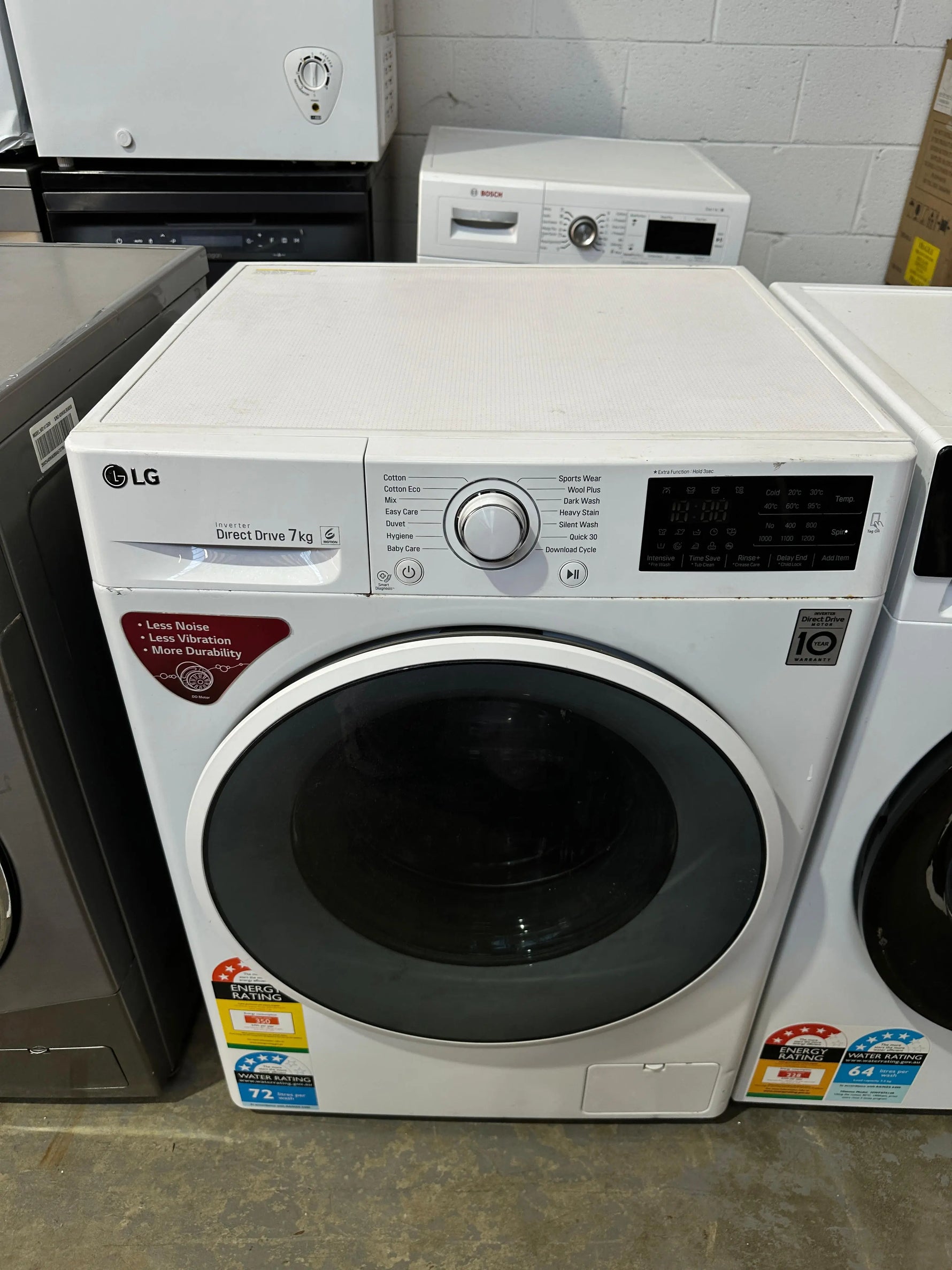 Refurbished LG 7kg Front Load Washer