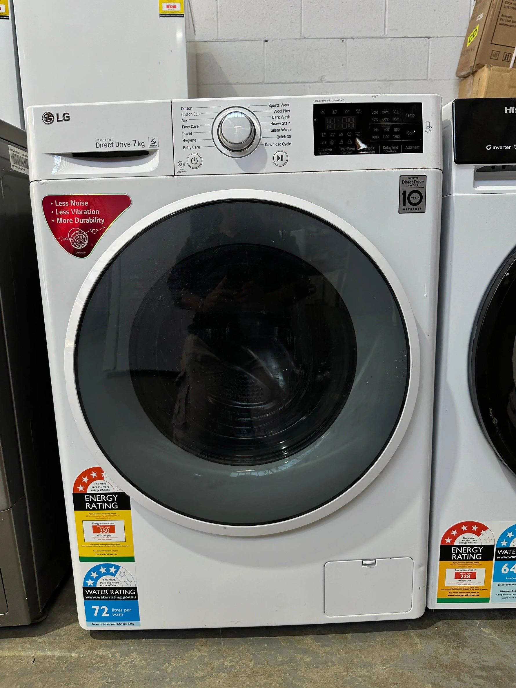 Refurbished LG 7kg Front Load Washer | ADELAIDE