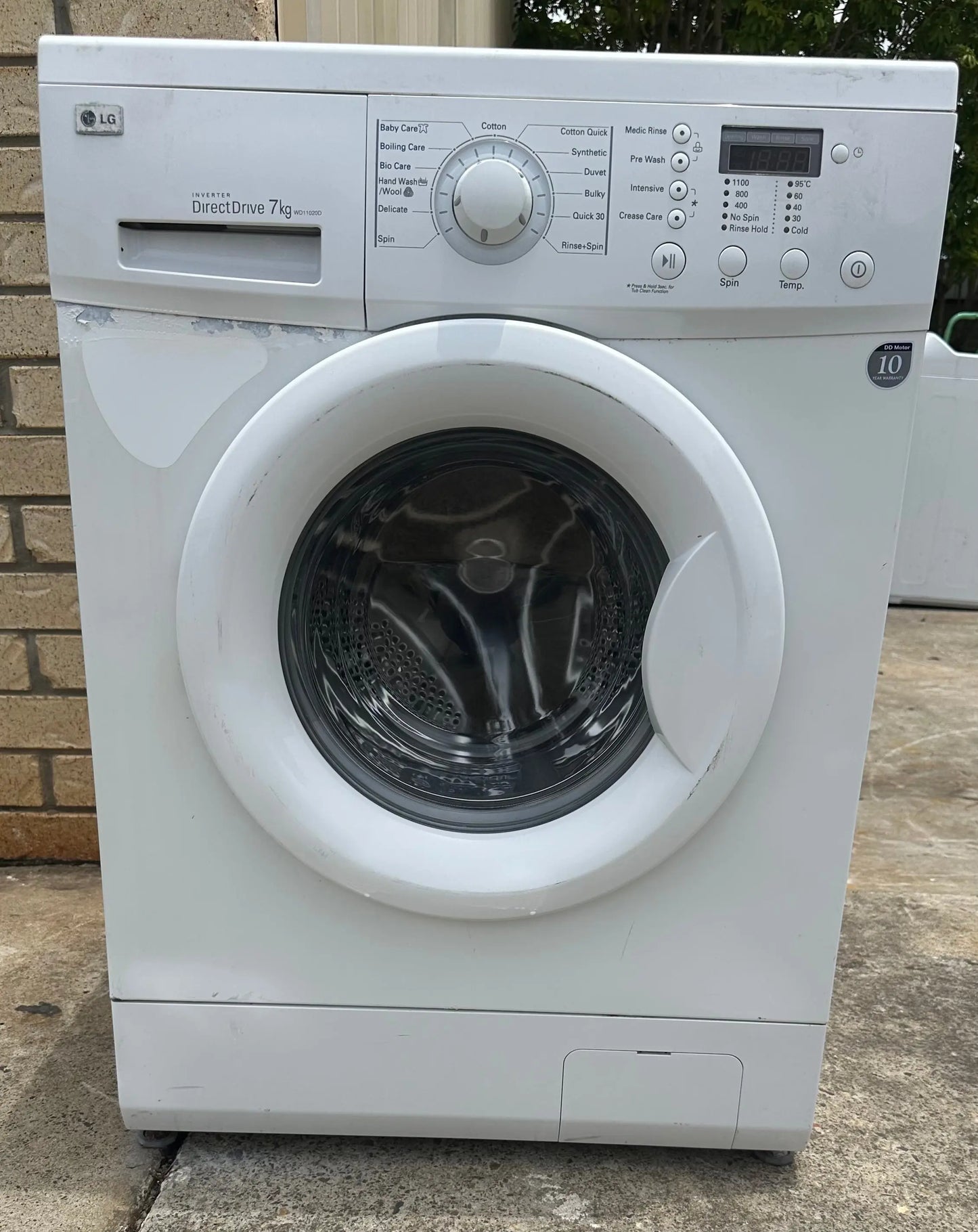 Refurbished LG 7kg washing machine | BRISBANE