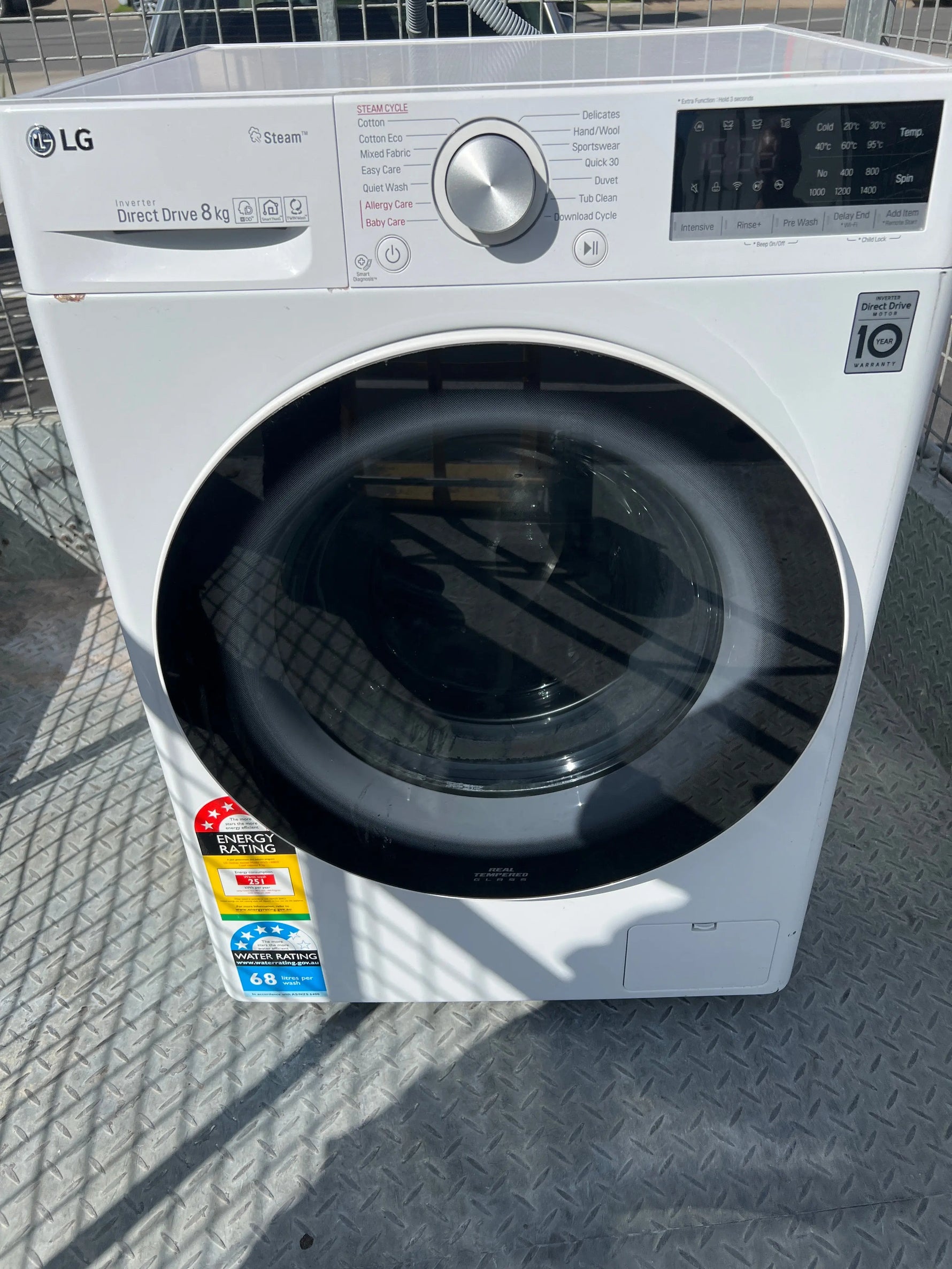 Refurbished LG 8 Kgs  front loader washer ( 3 months warranty) | Lucky white goods