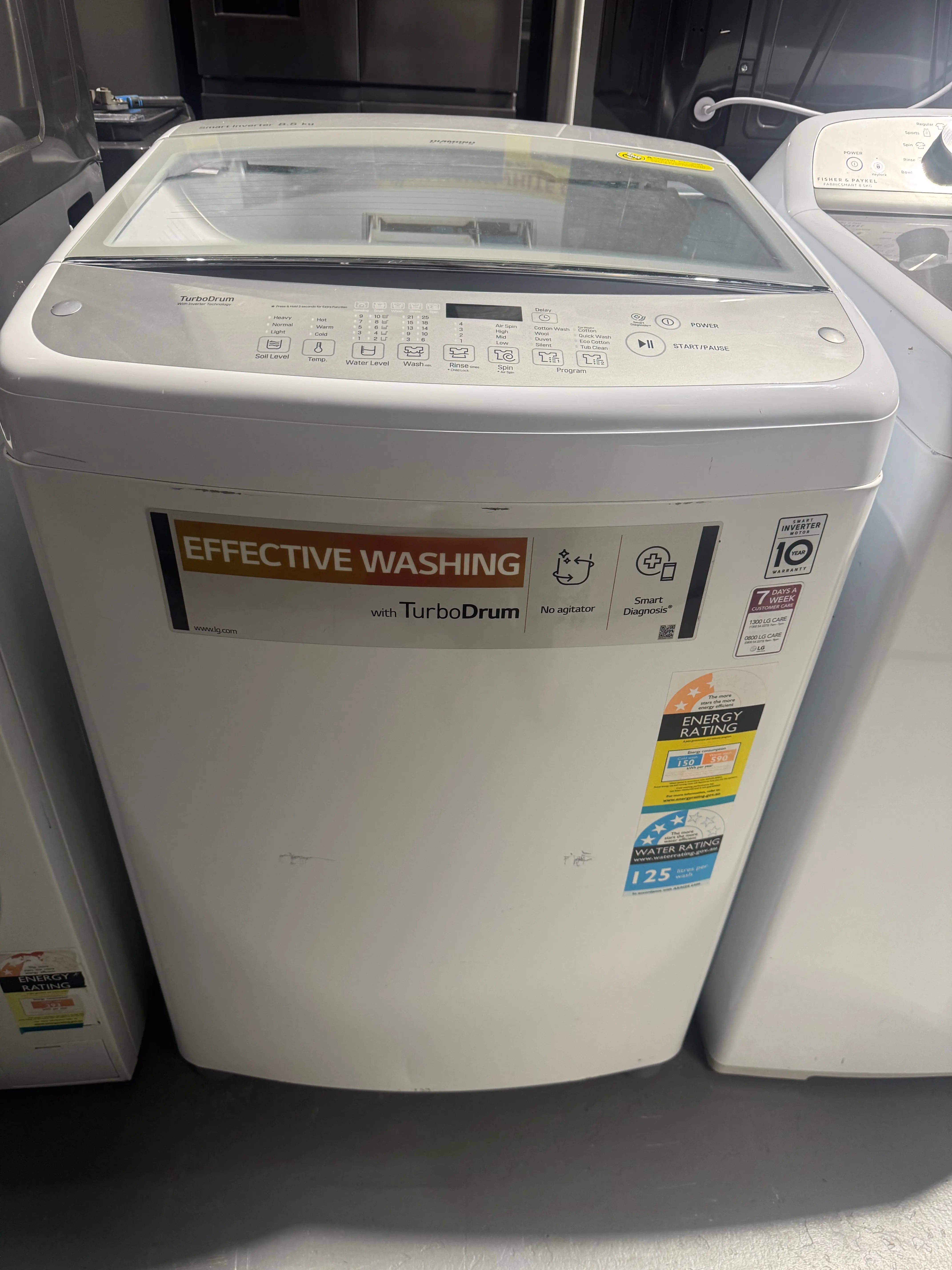 Refurbished LG 8.5 kg washing machine | PERTH