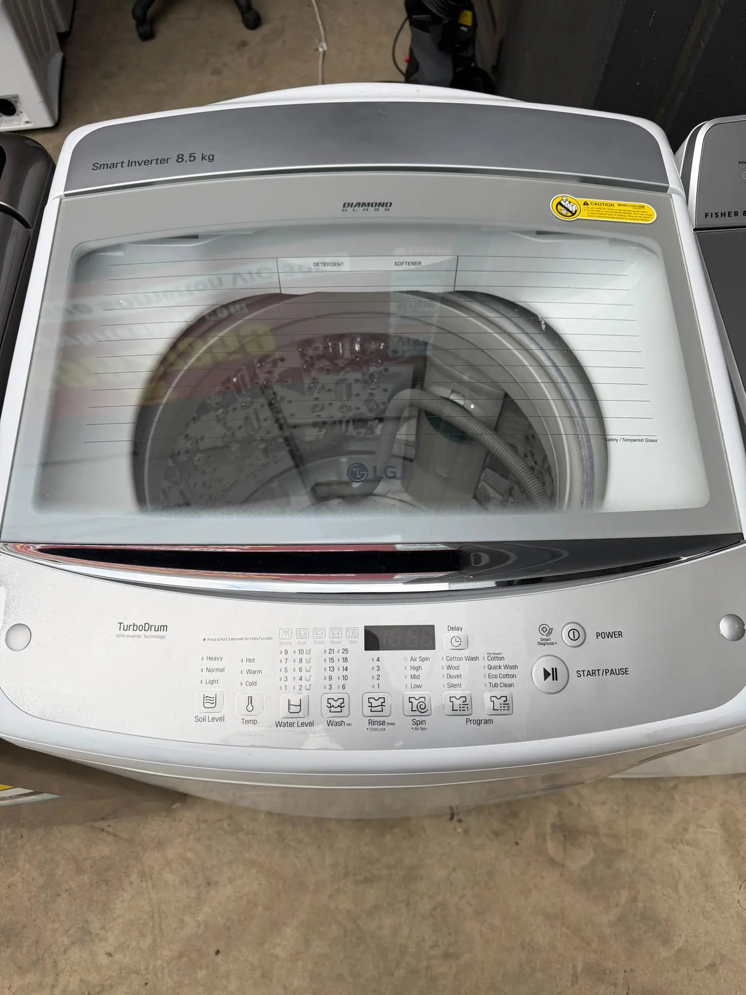 Refurbished LG 8.5kg Top Load Washing Machine