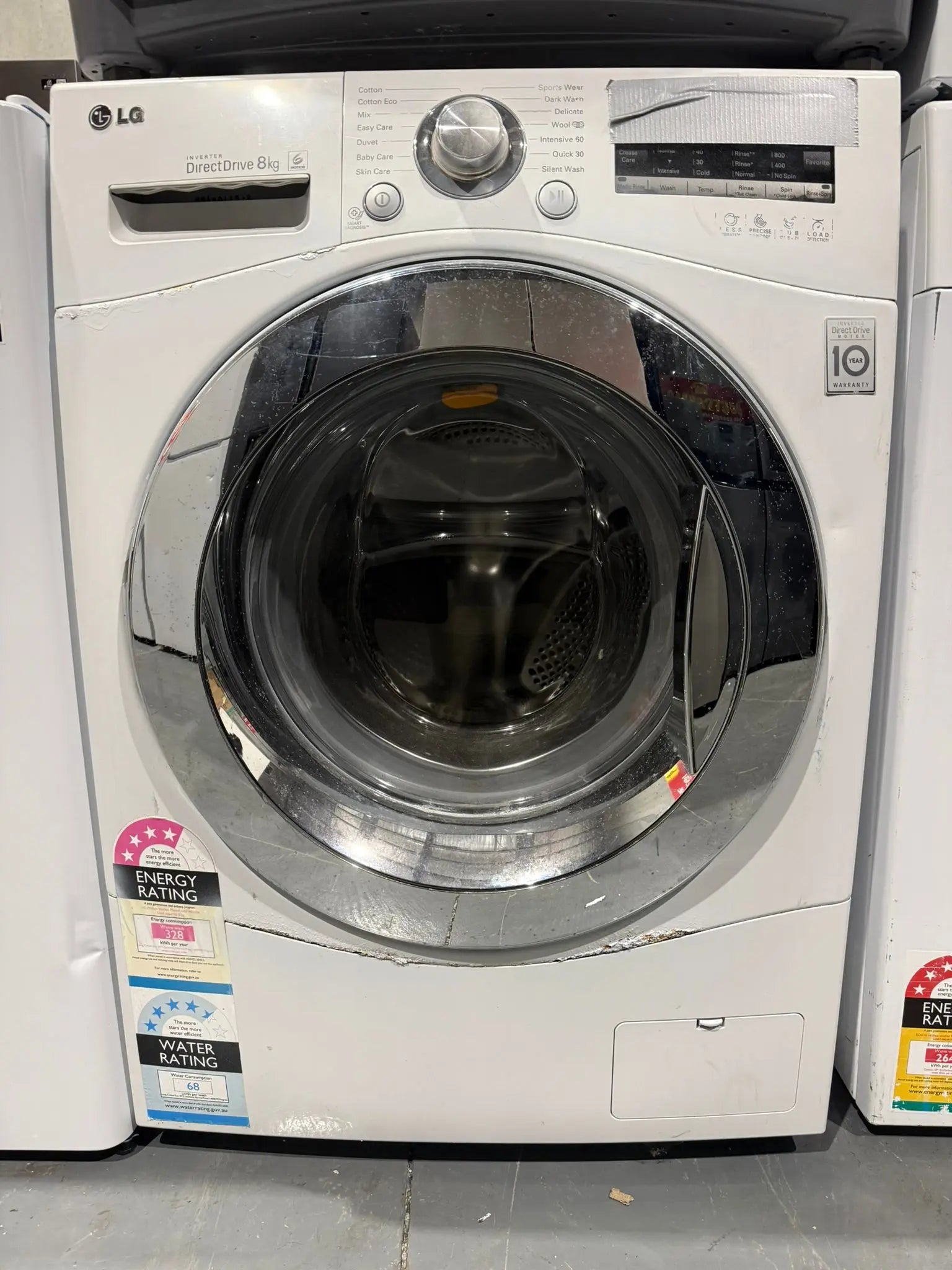 Refurbished LG 8KG Front Load Washing Machine | MELBOURNE