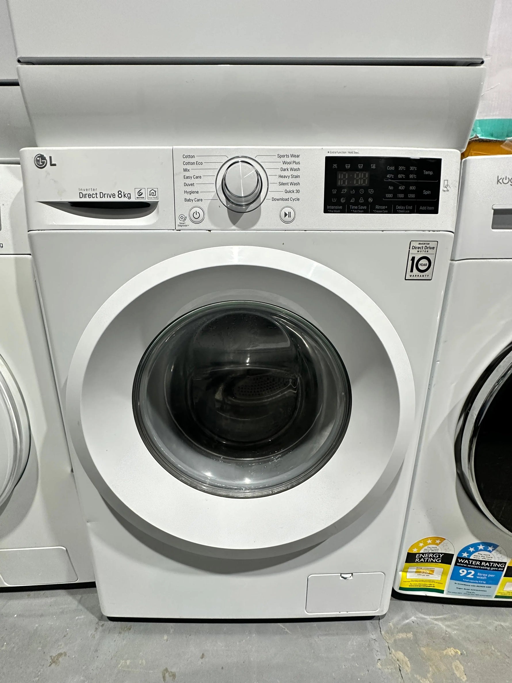 Refurbished LG 8kg Front Load Washing Machine | ADELAIDE