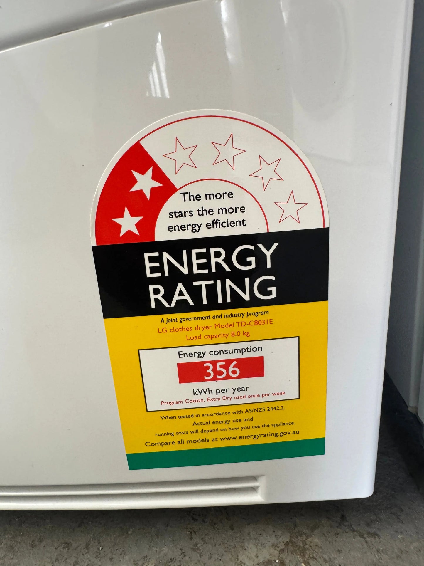 Refurbished LG Dryer 8KG | SYDNEY