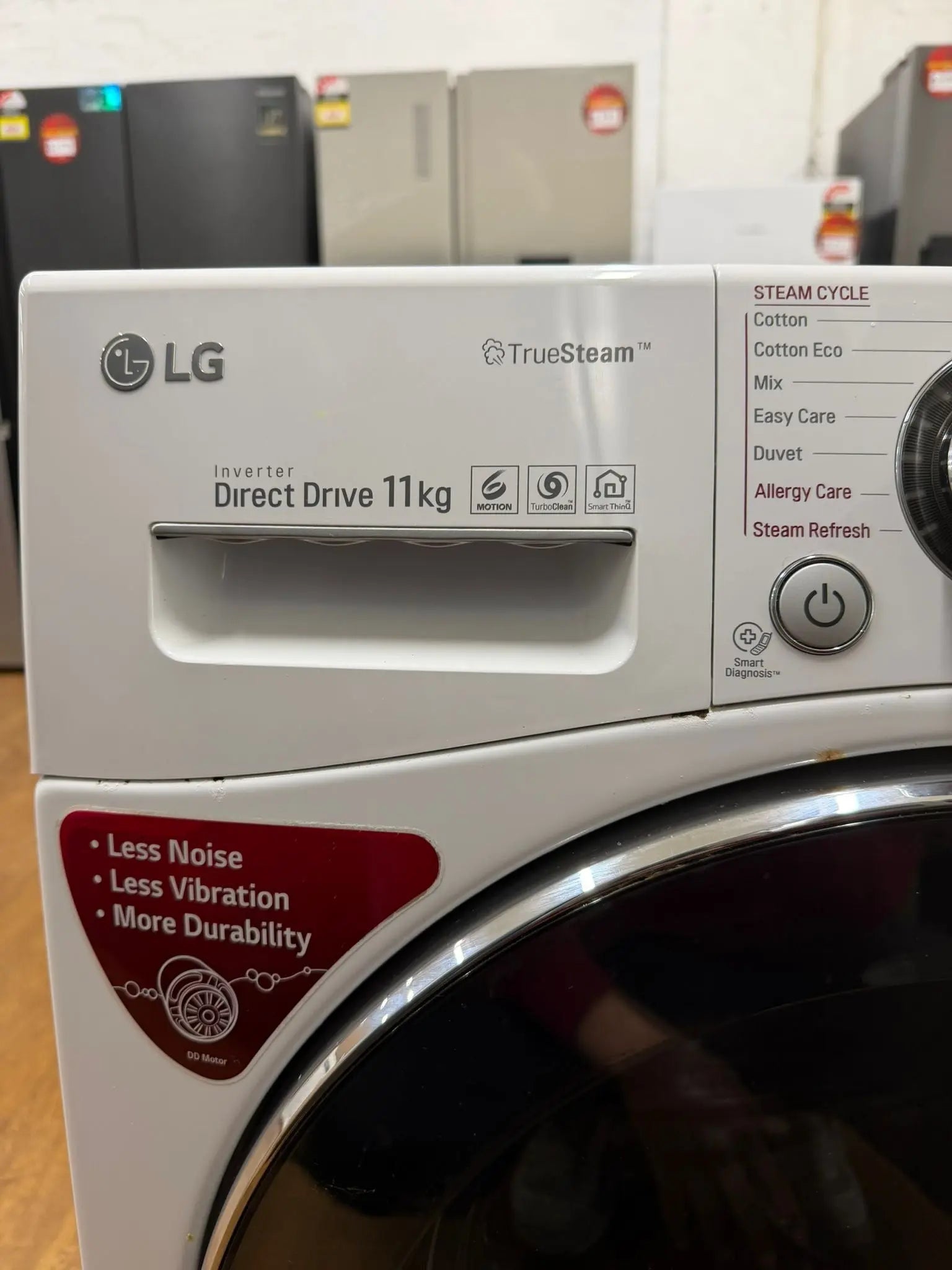 Refurbished LG WD1411SBW 11kg Front Load Washing Machine with TrueSteam | RESERVOIR
