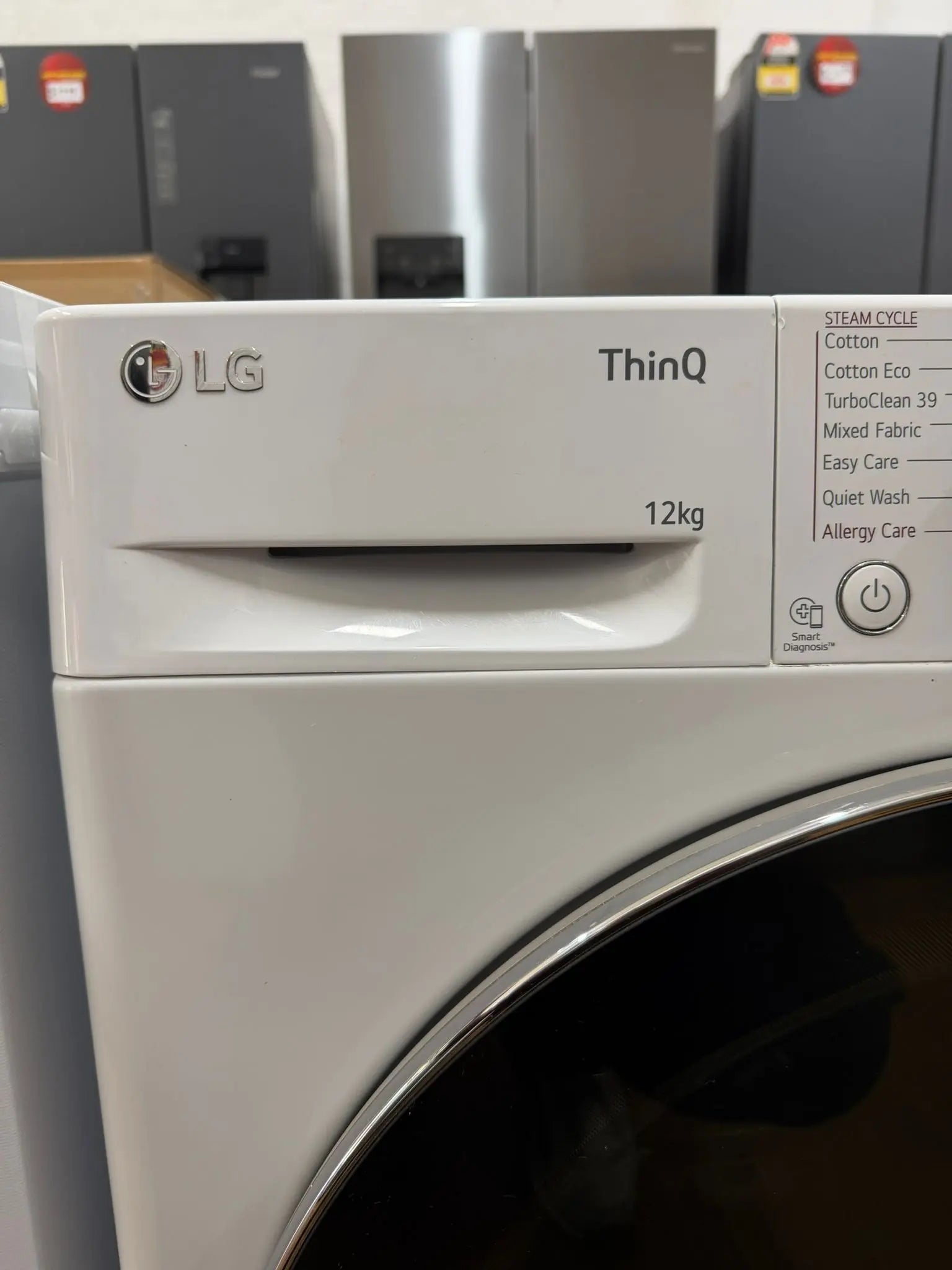 Refurbished LG WV9-1412W 12kg Front Load Washing Machine | RESERVOIR