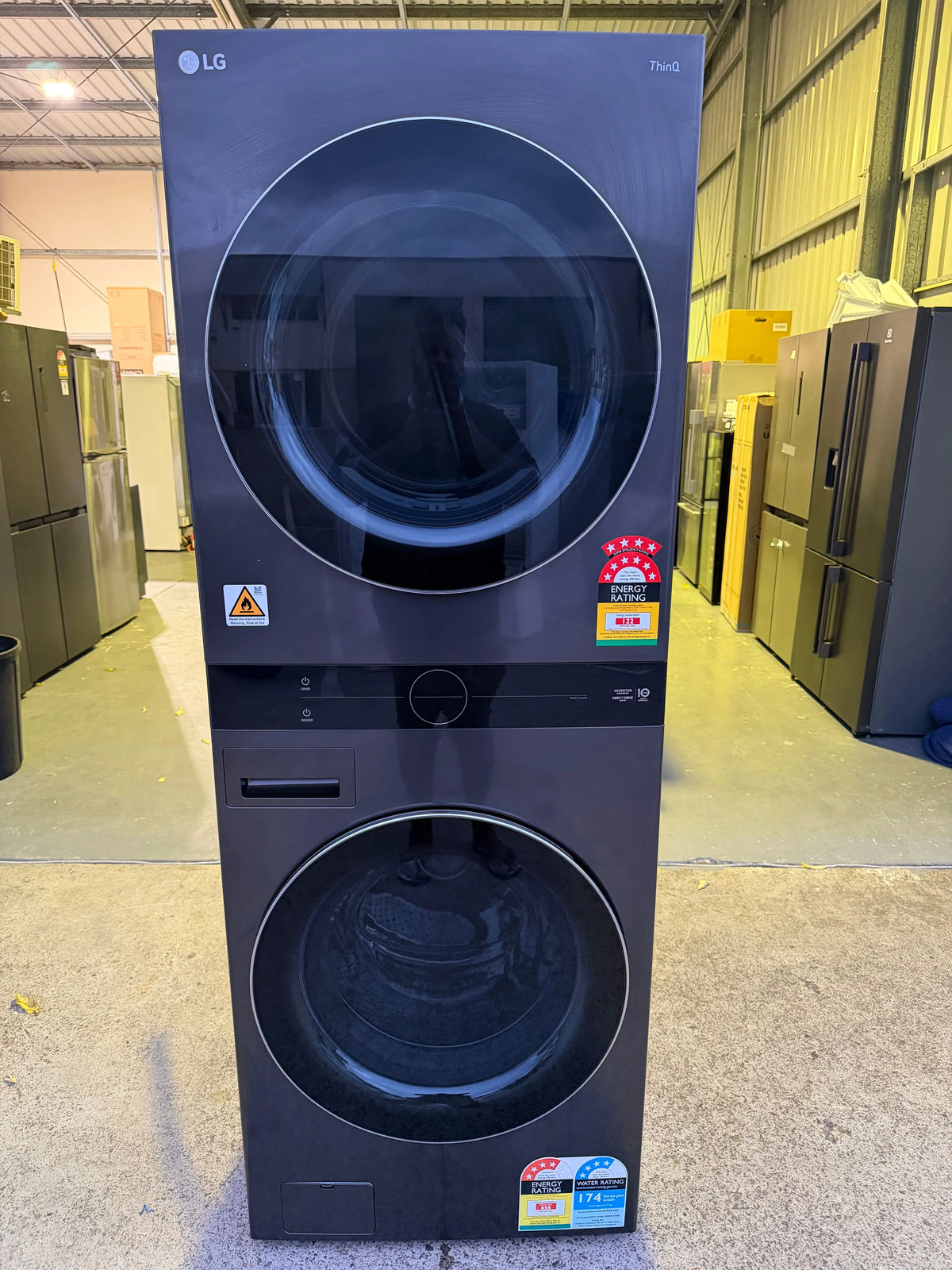 Refurbished LG wash tower 17kg washer 10kg dryer | BRISBANE