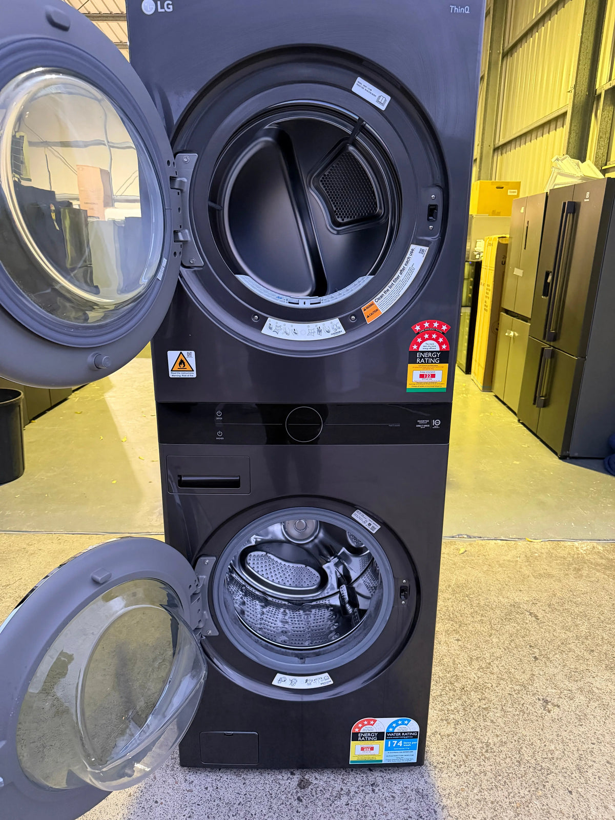 Refurbished LG wash tower 17kg washer 10kg dryer | BRISBANE