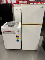 Refurbished Lg 303 ltr top mount fridge freezer & Lg 8 kg top loader washer | SYDNEY