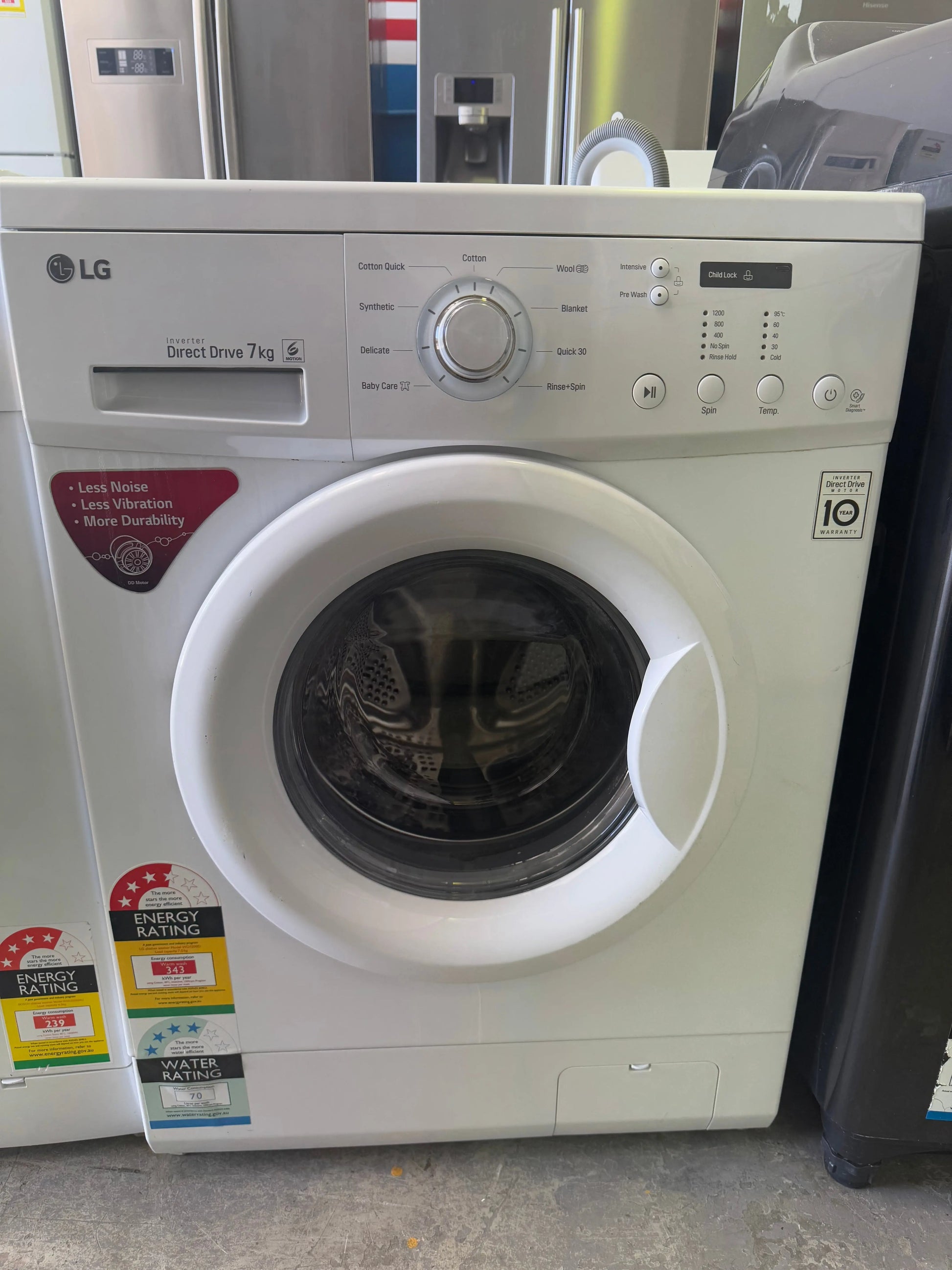 Refurbished Lg 7 Kgs Washing Machine | PERTH