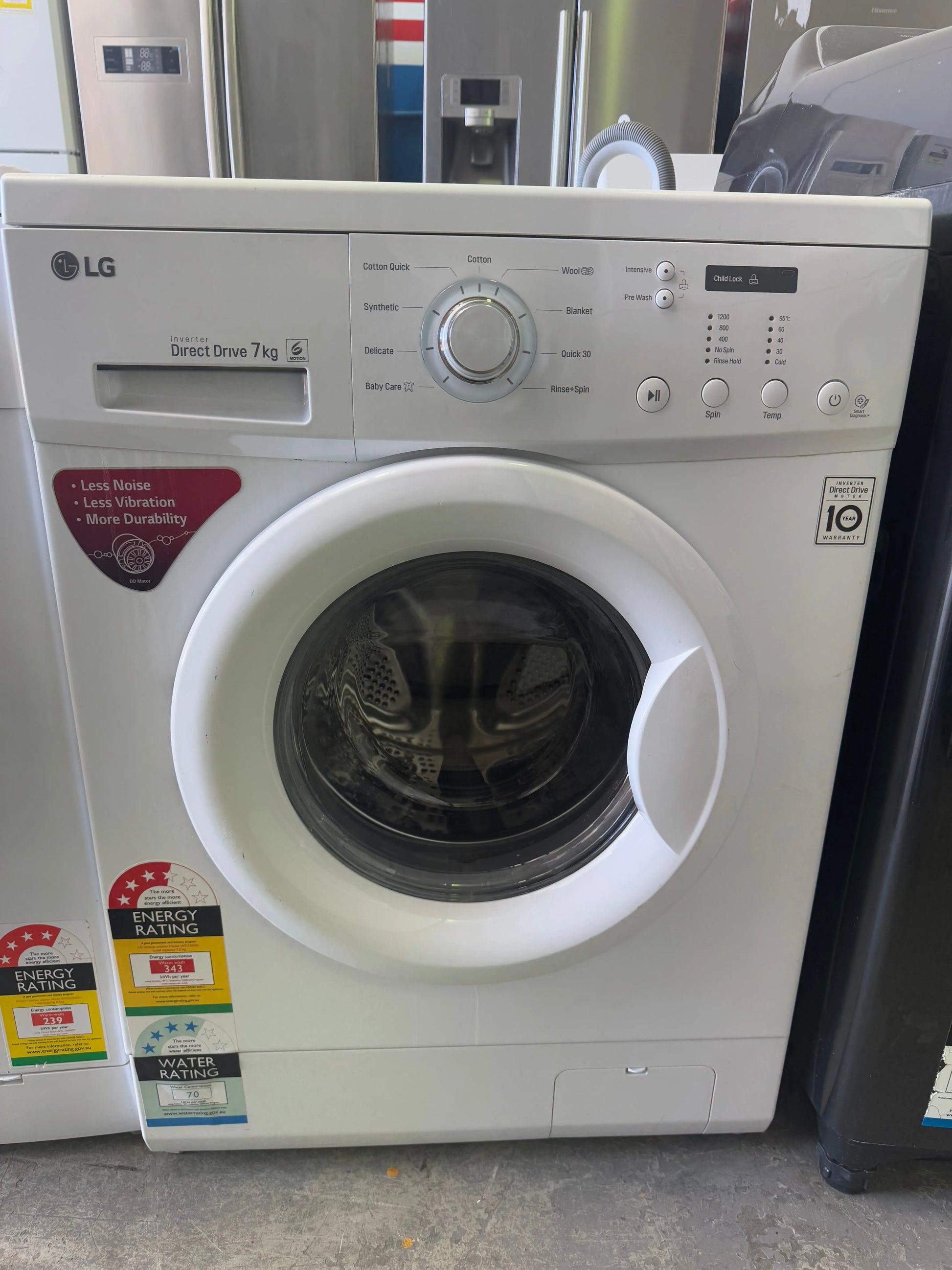 Refurbished Lg 7 Kgs Washing Machine | PERTH