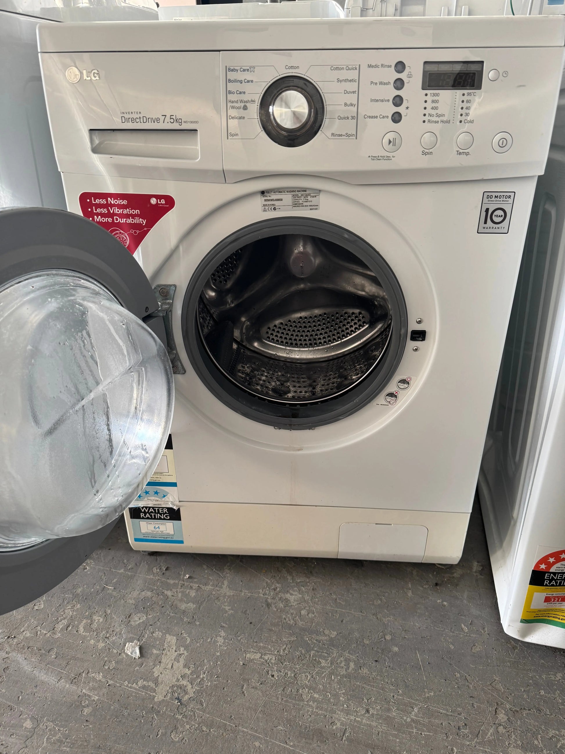 Refurbished Lg 7.5 Kgs Washing Machine | PERTH