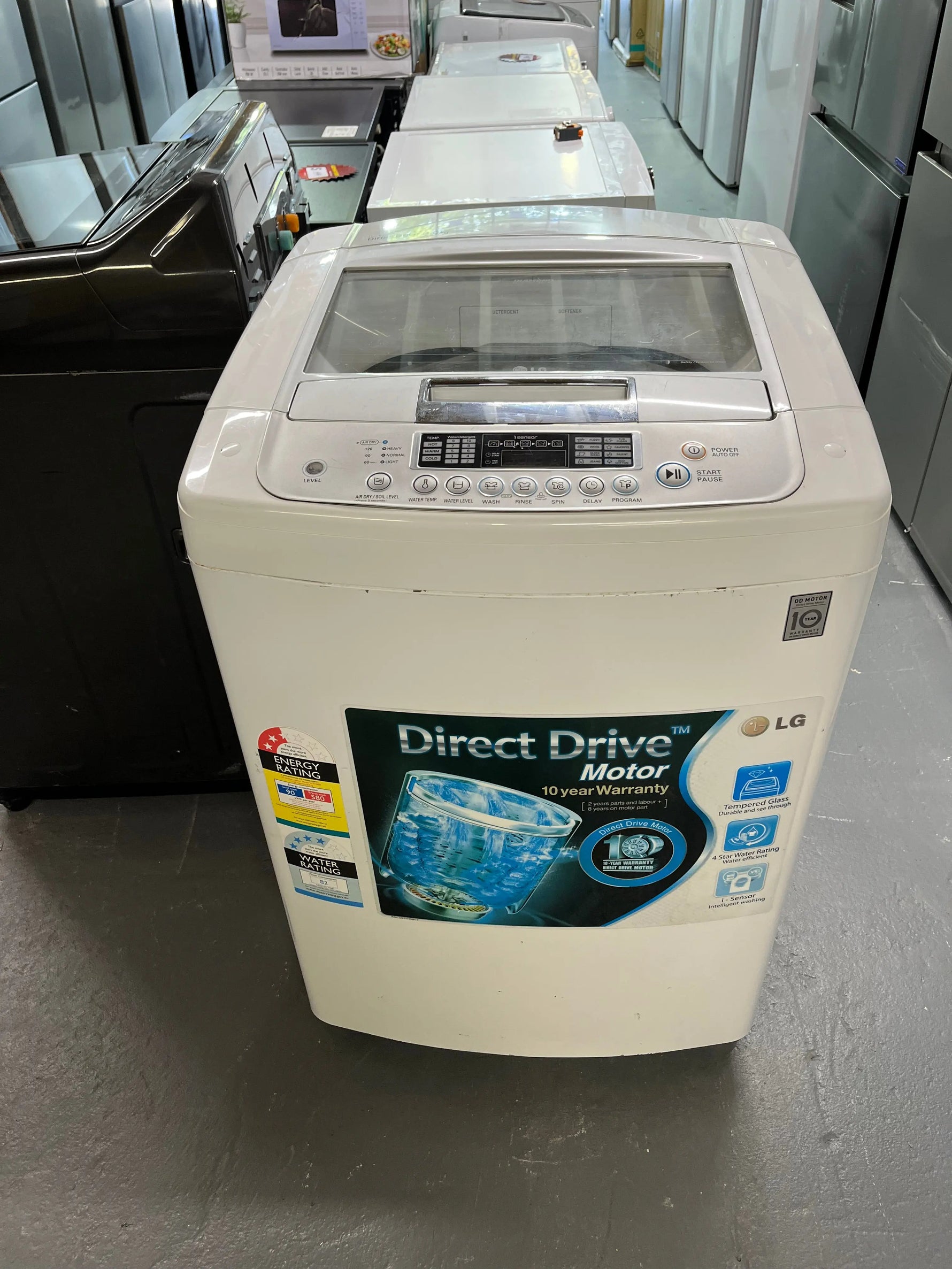 Refurbished Lg 8 kg top loader washer | ALEXANDRIA