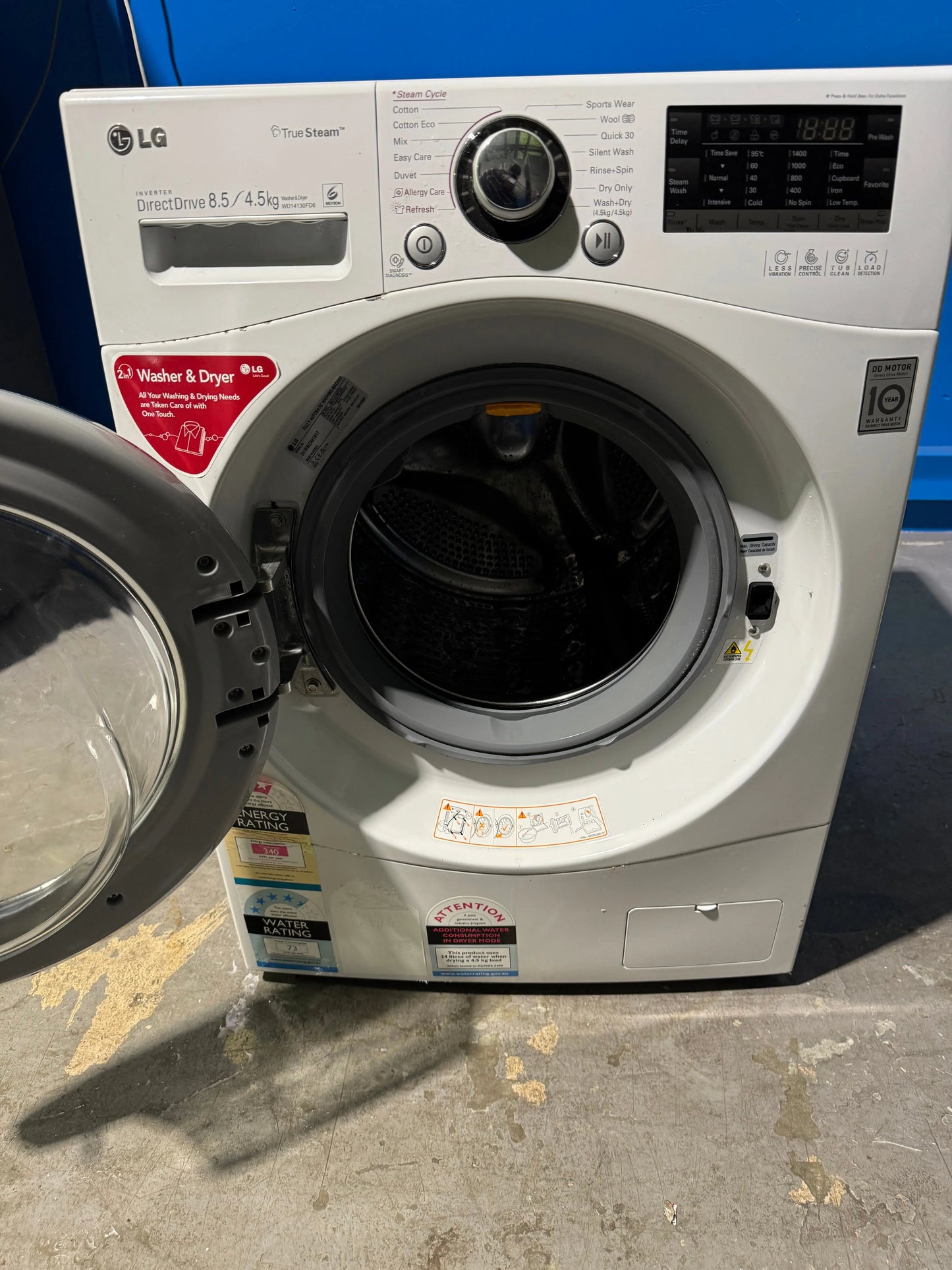 Refurbished Lg 8.5 Kgs Washing Machine only | PERTH