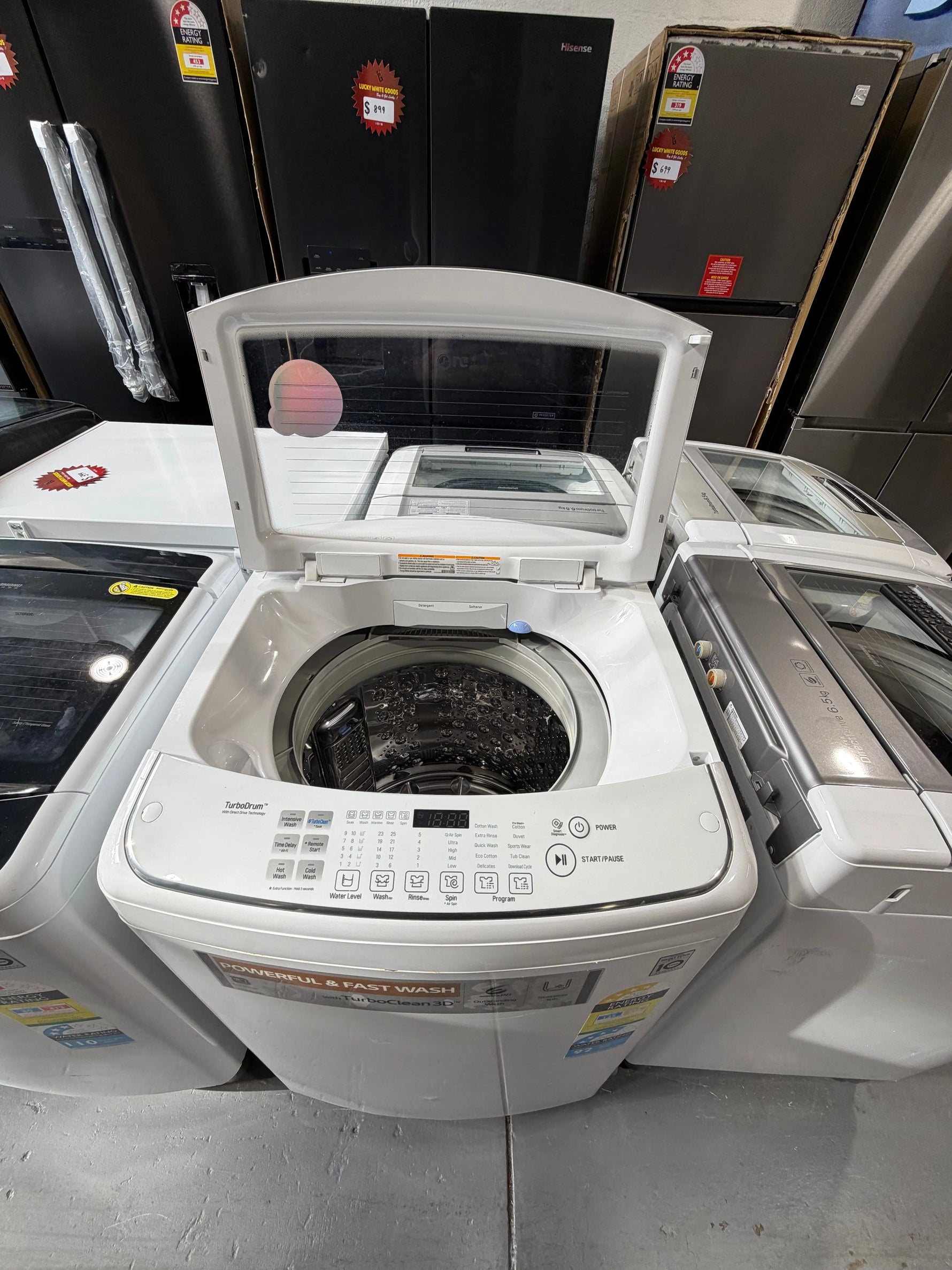 Refurbished Lg 9 kg Top loader washer