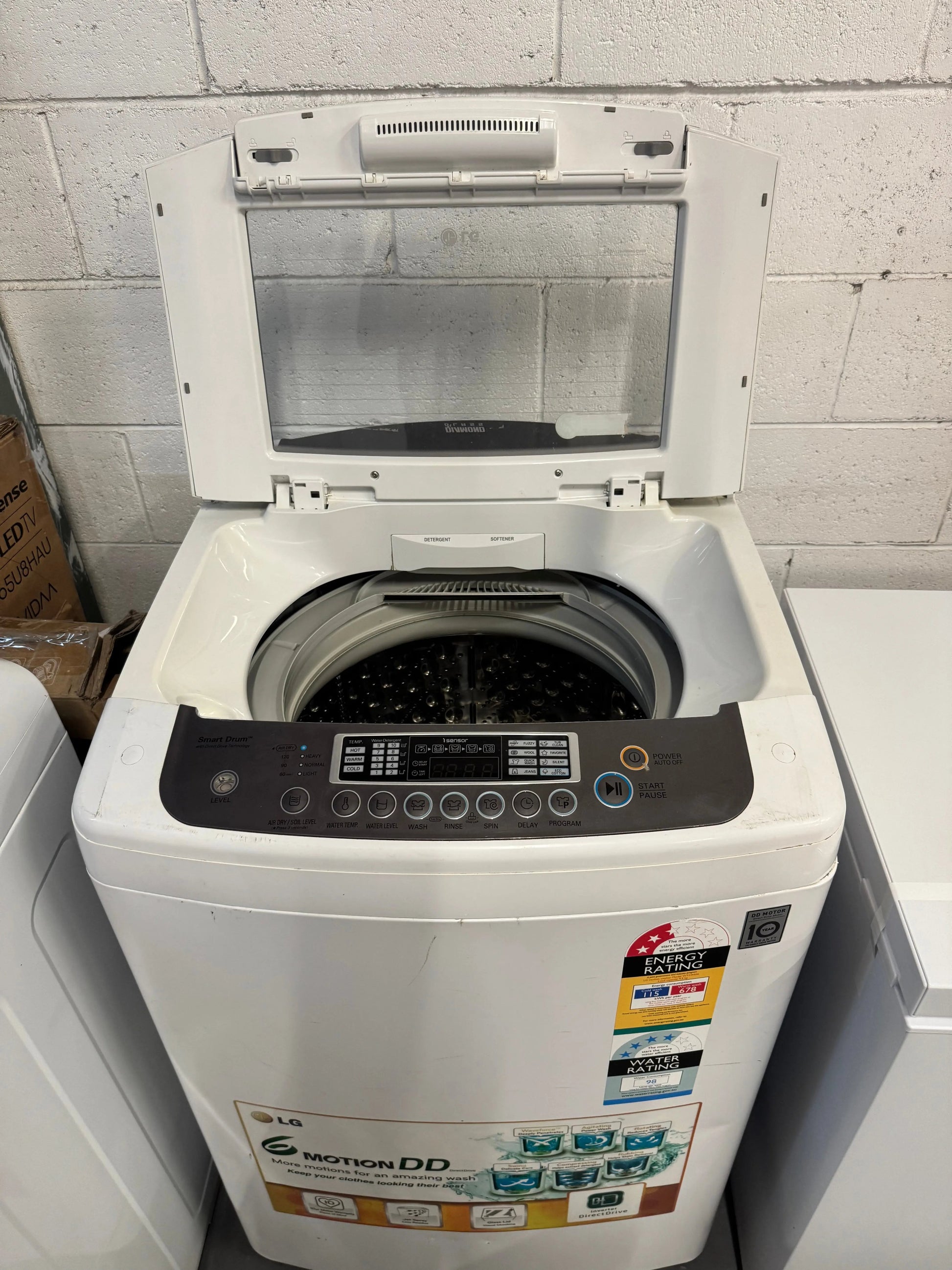 Refurbished Lg 9.5 kg top loader washer | SYDNEY