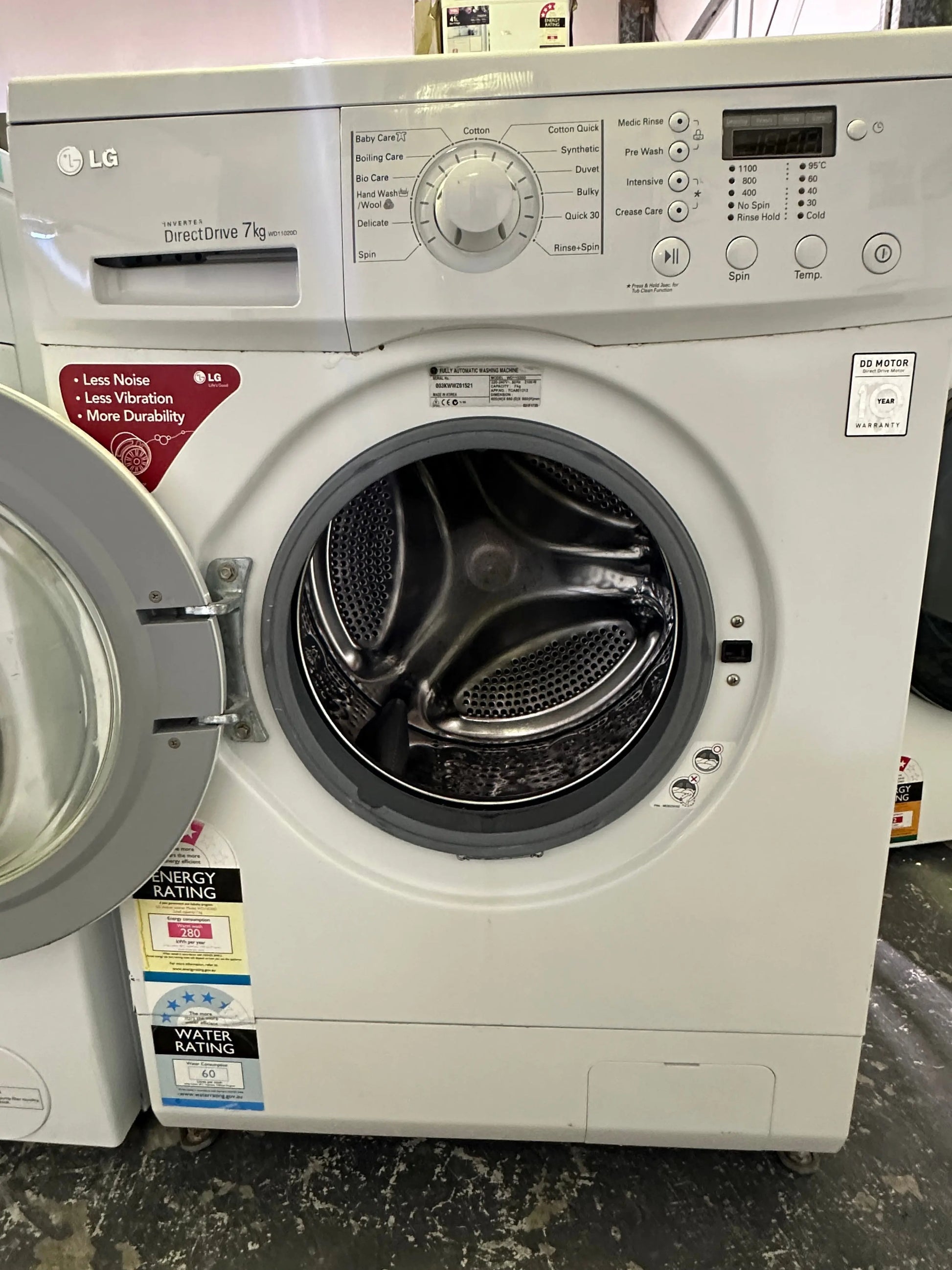 Refurbished Lg7kg Washer | BRISBANE