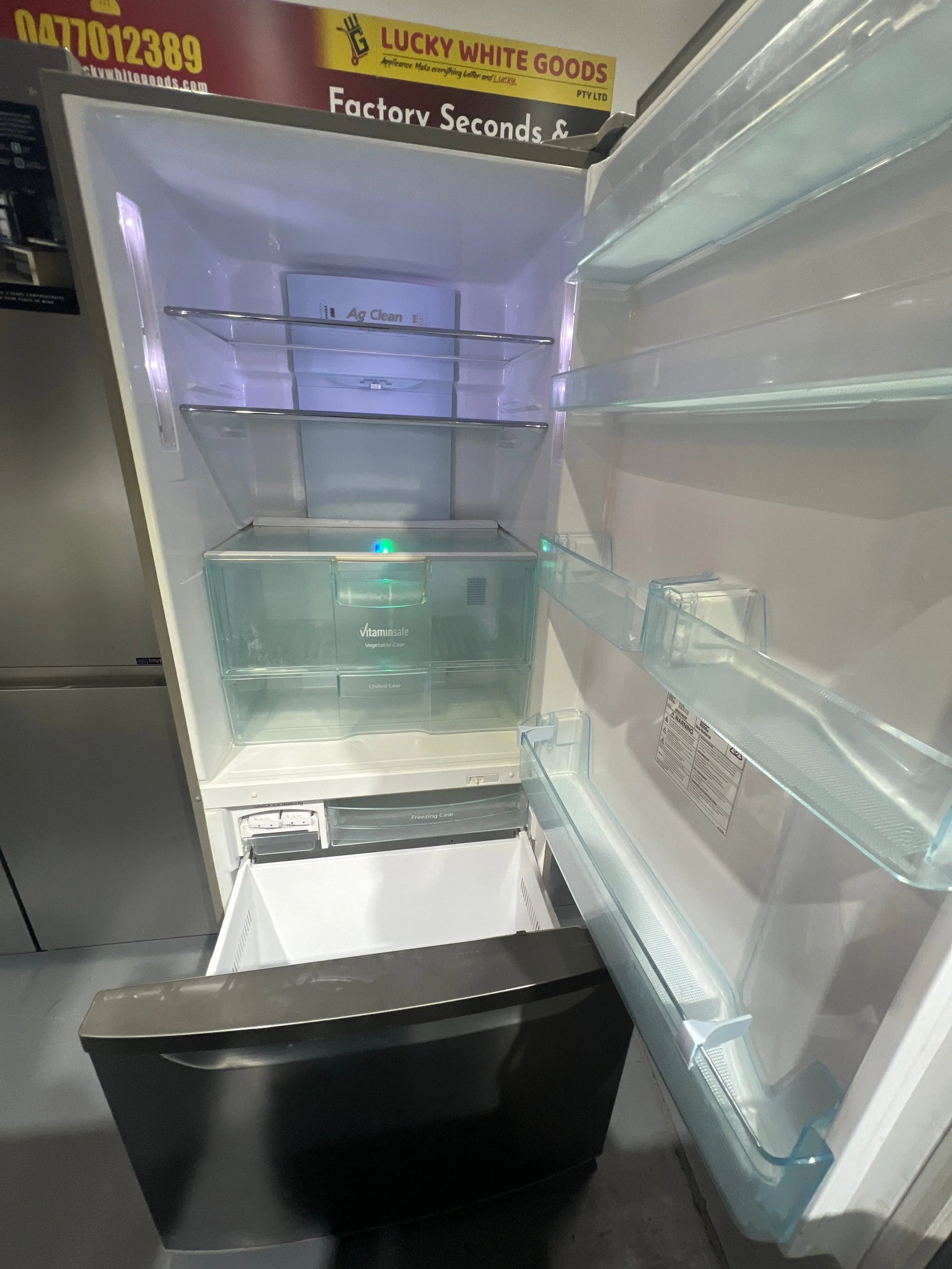 Refurbished Panasonic 554 Litres Fridge Freezer | ADELAIDE
