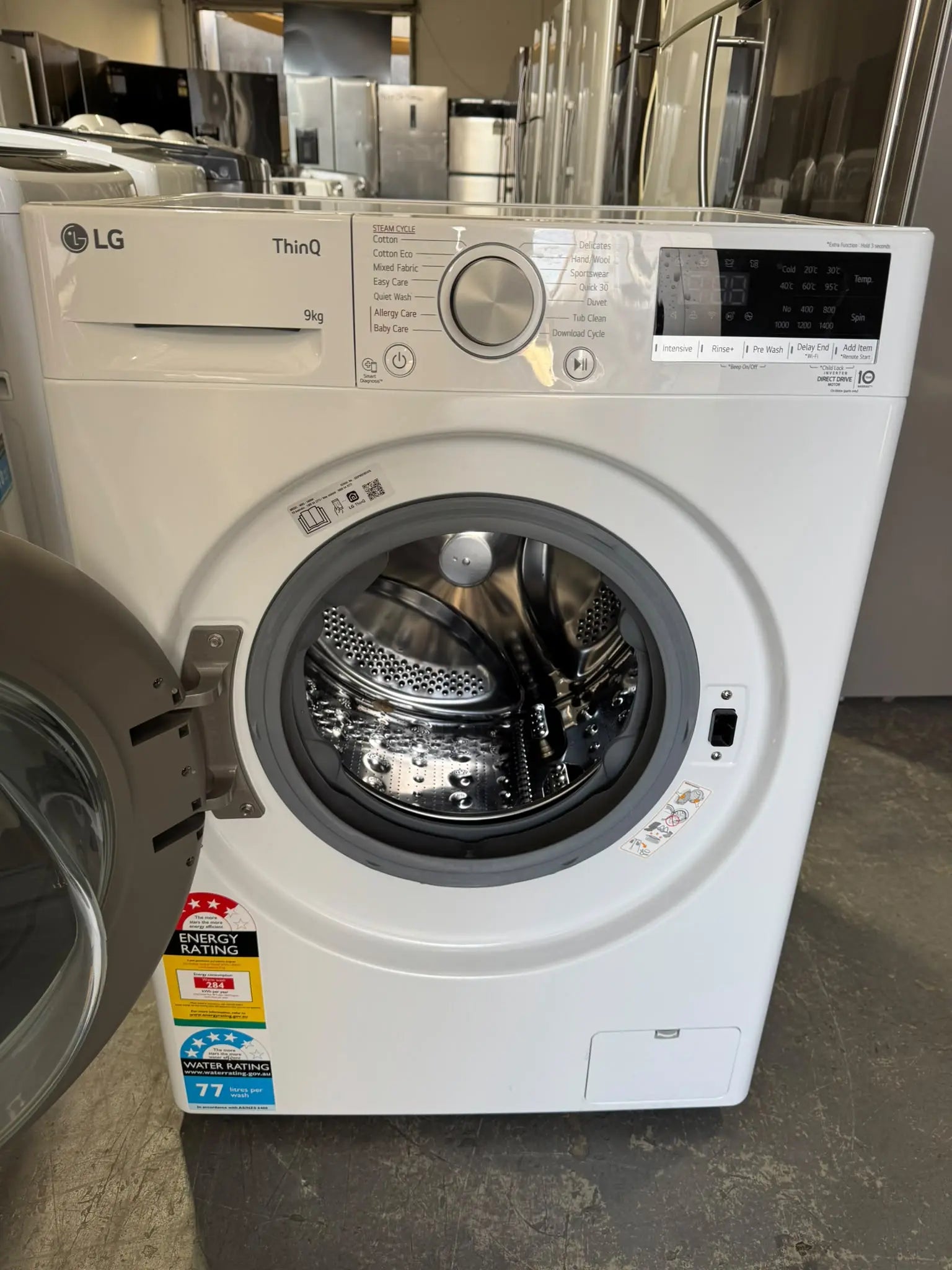 Refurbished Powerful LG 9kg Front Load Washing Machine | PERTH