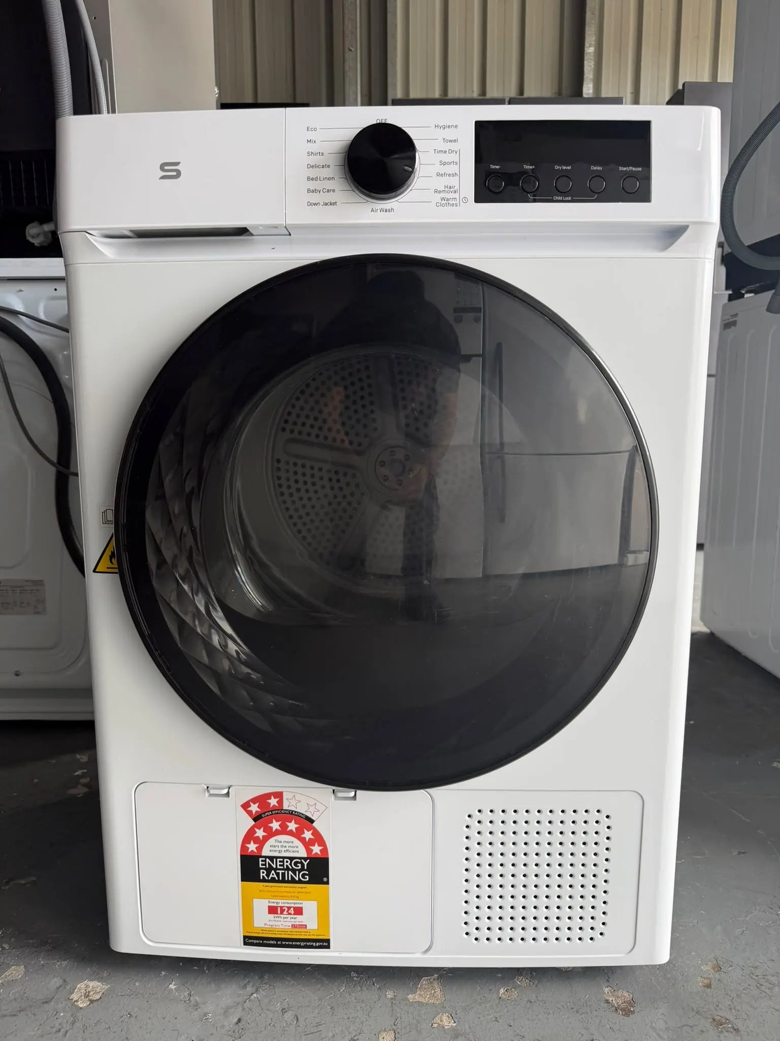Refurbished SEIKI 8kg Heat Pump Dryer | BRISBANE