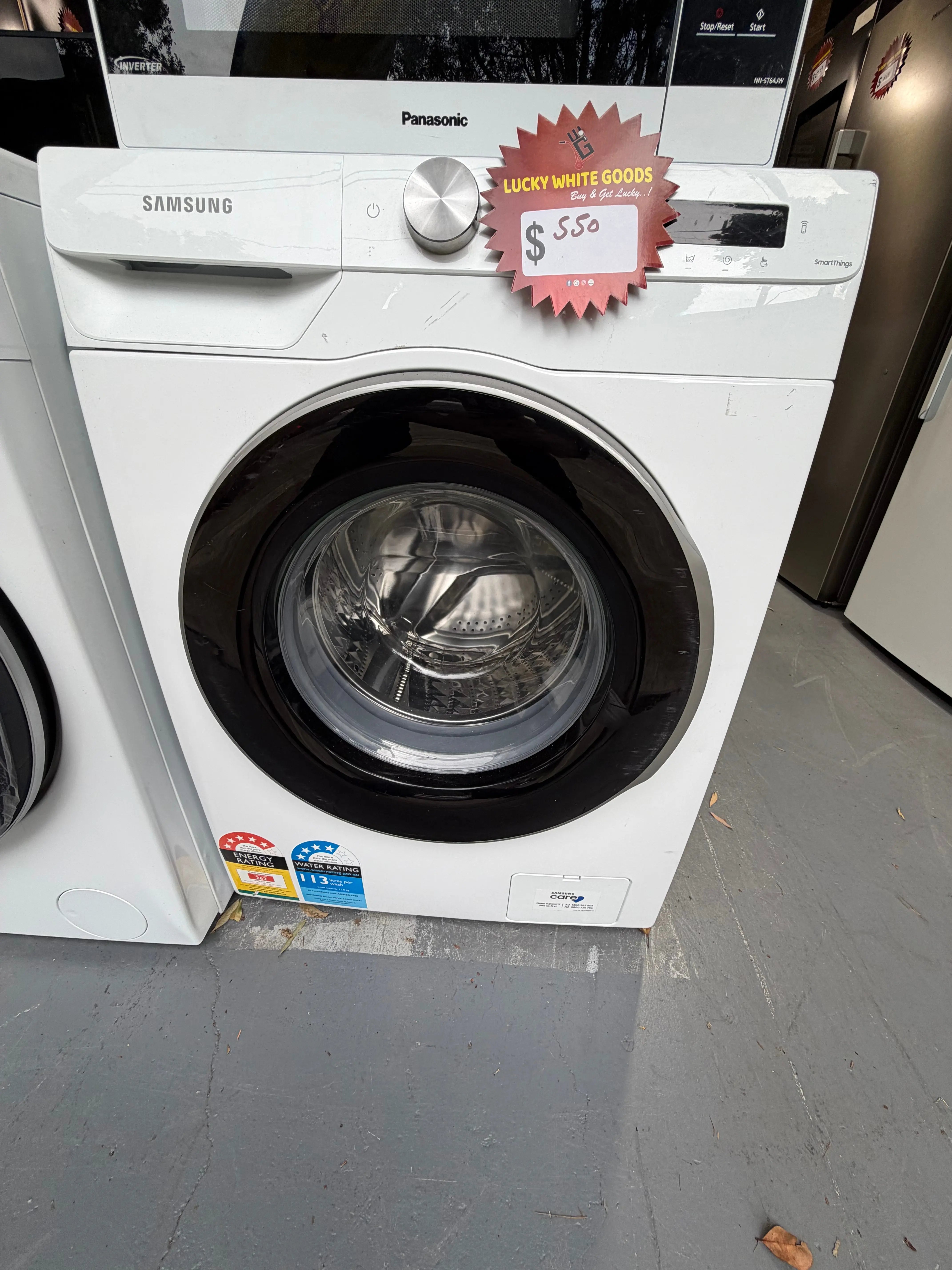 Refurbished Samsung 11 kg front loader washer | ALEXANDRIA