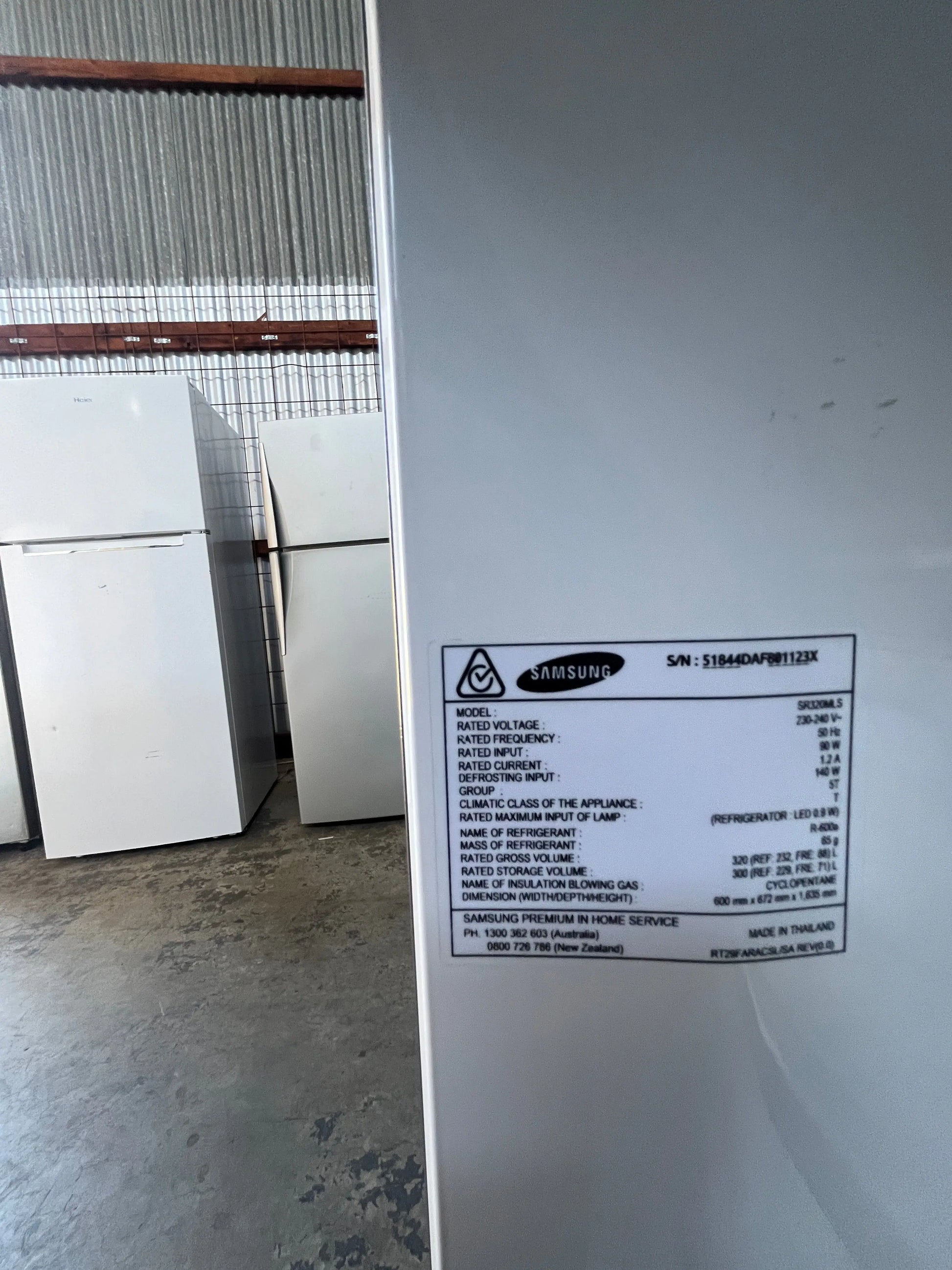 Refurbished Samsung 320L Fridge Freezer | ADELAIDE