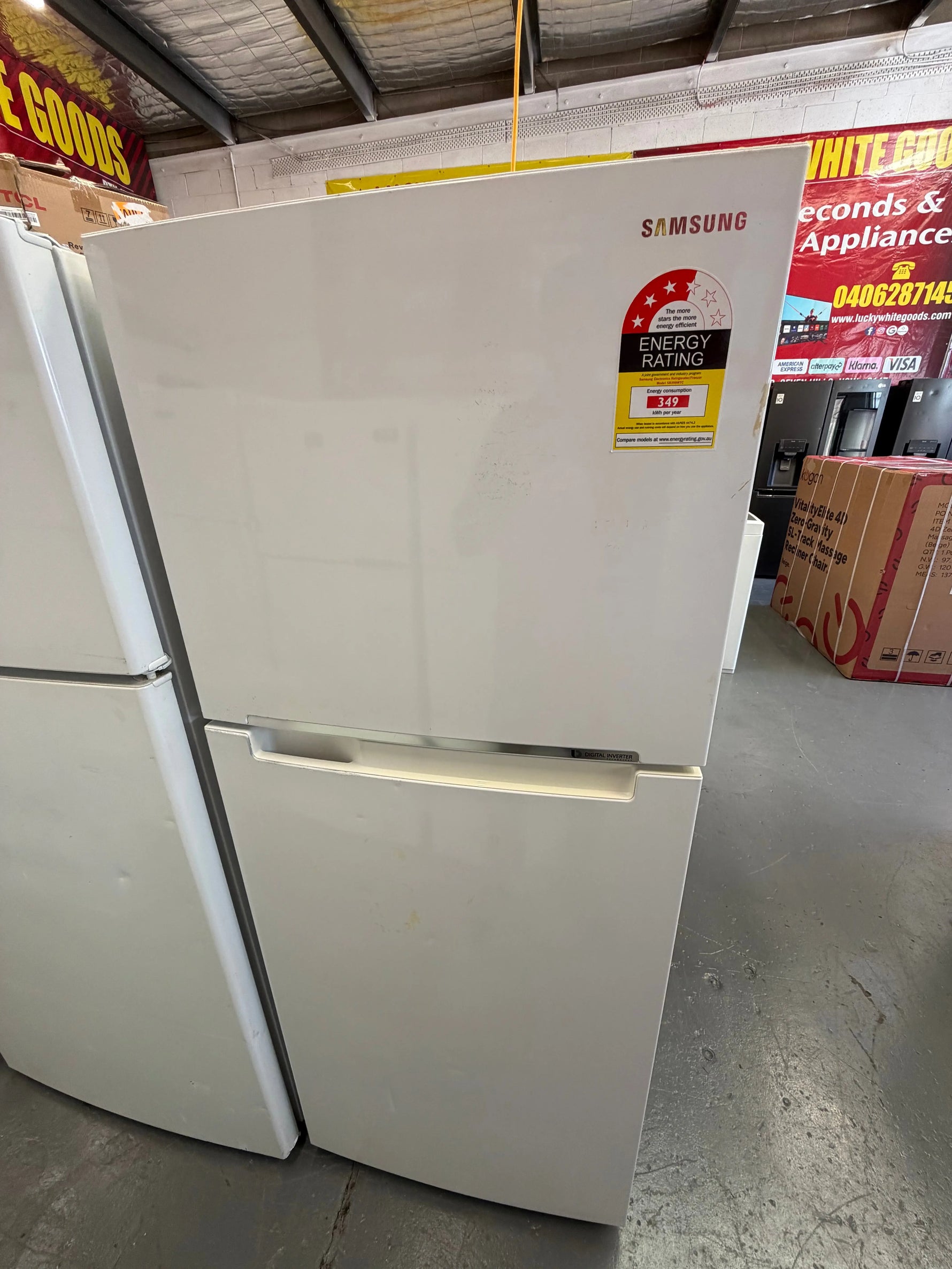 Refurbished Samsung 399 ltr Top Mount fridge freezer | ALEXANDRIA
