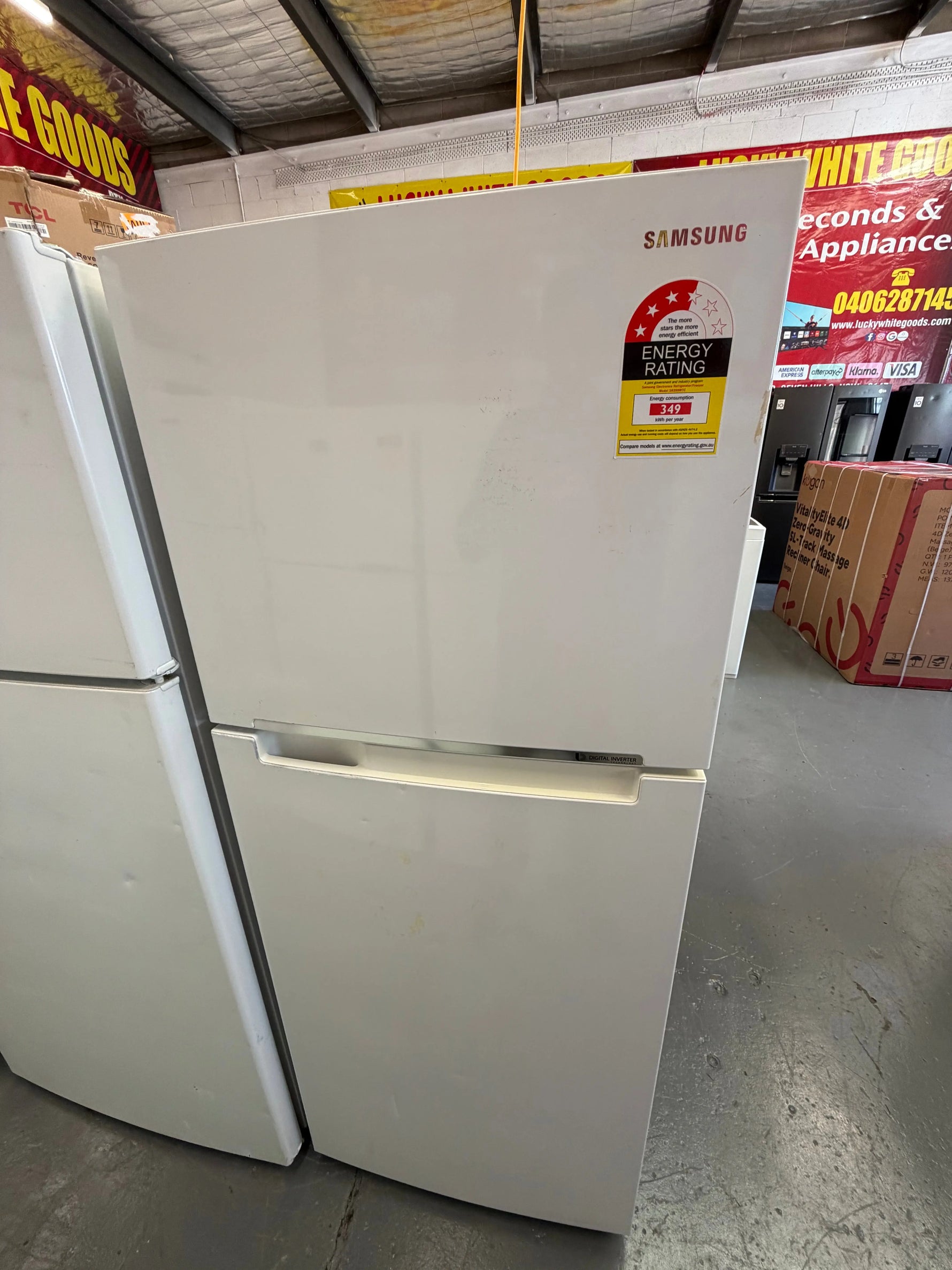 Refurbished Samsung 399 ltr Top Mount fridge freezer | ALEXANDRIA