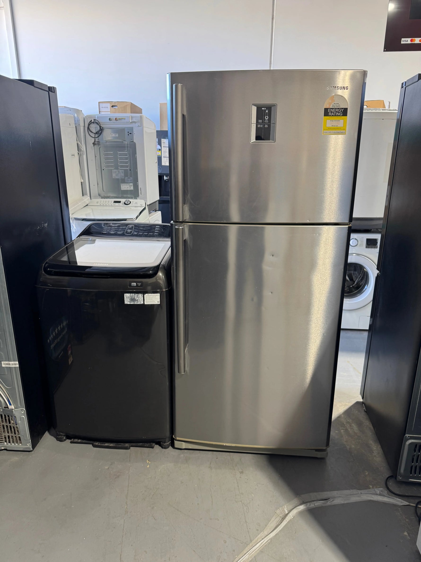 Refurbished Samsung 511 litres fridge freezer and Samsung 8.5kg washing machine | PERTH