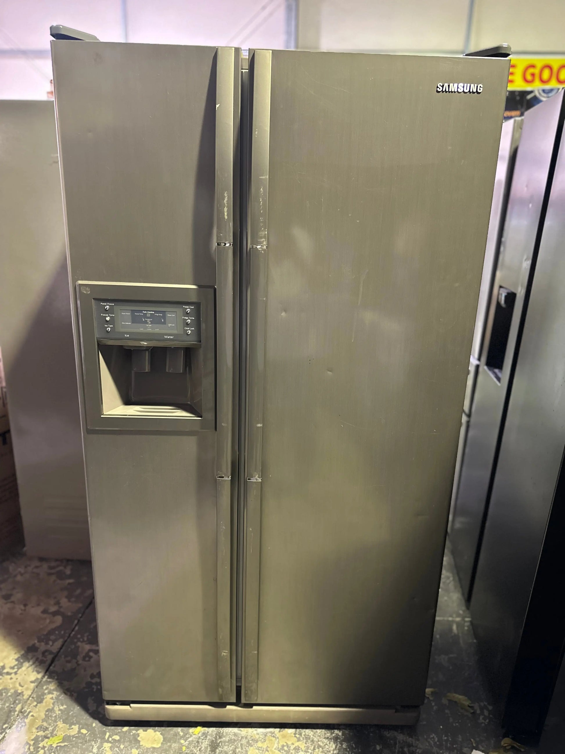 Refurbished Samsung 532 litres side by side door fridge freezer | BRISBANE