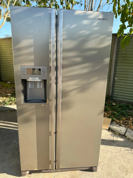 Refurbished Samsung 585 litres side by side door fridge freezer | BRISBANE