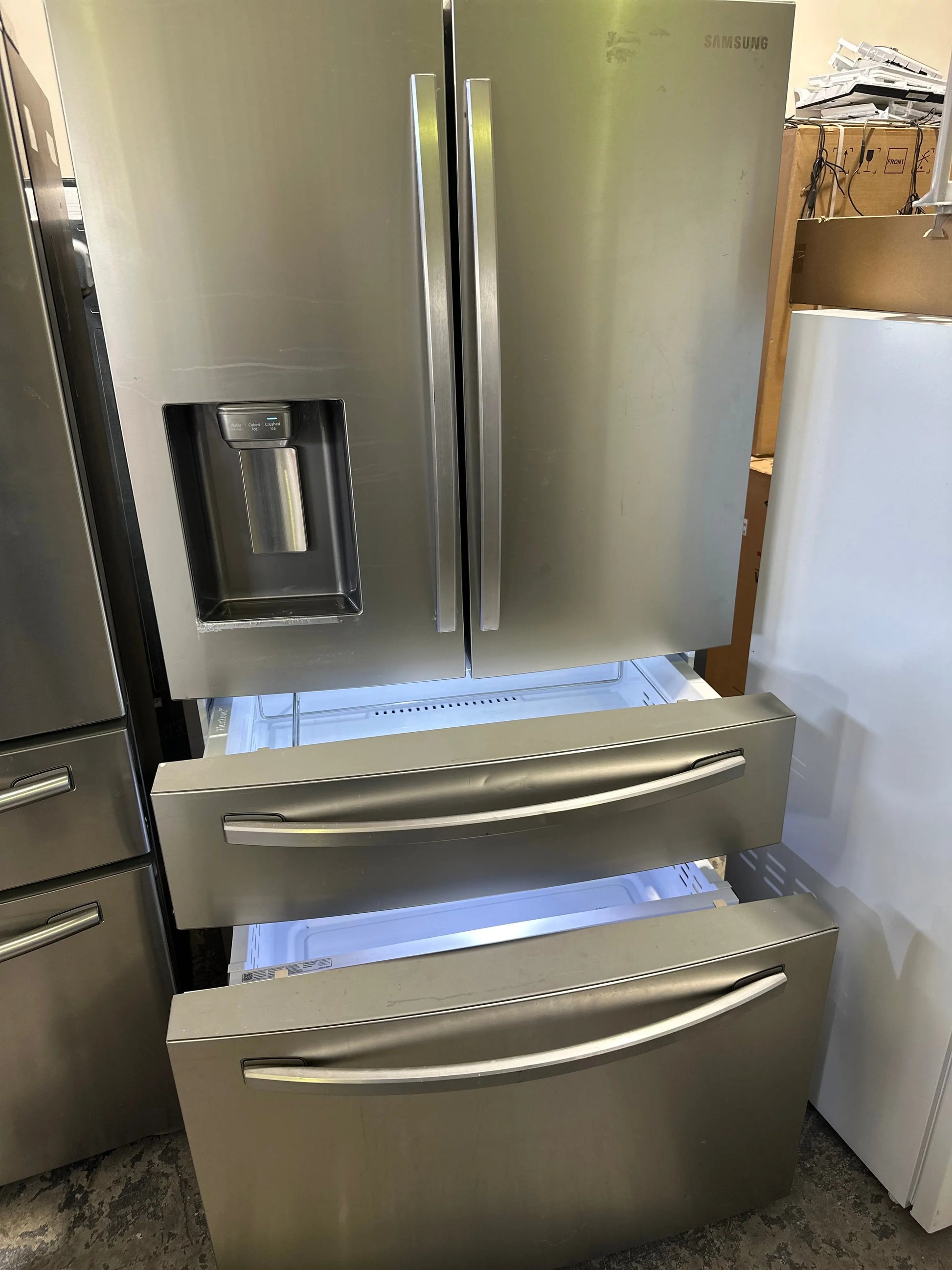 Refurbished Samsung 680 litres French door fridge freezer | BRISBANE