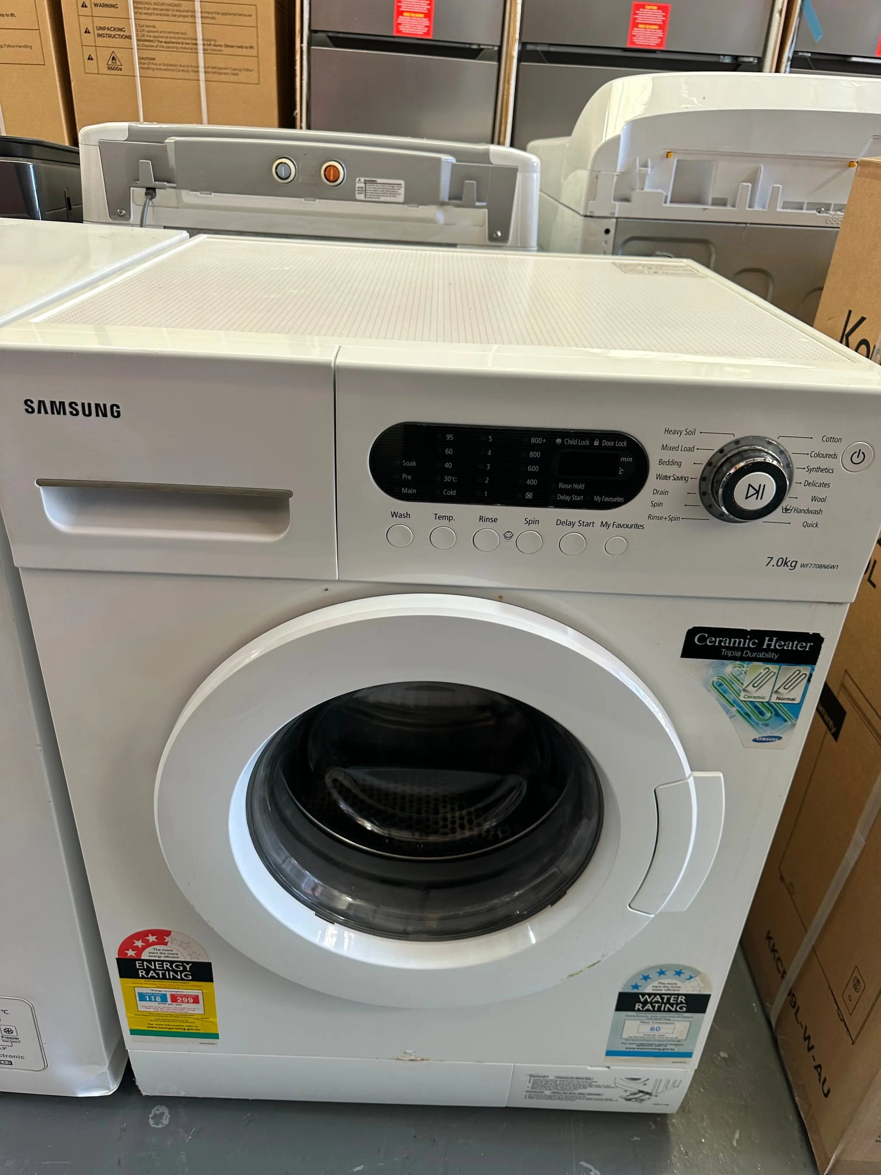 Refurbished Samsung 7 kg front loader & Esatto 4kg dryer | SYDNEY