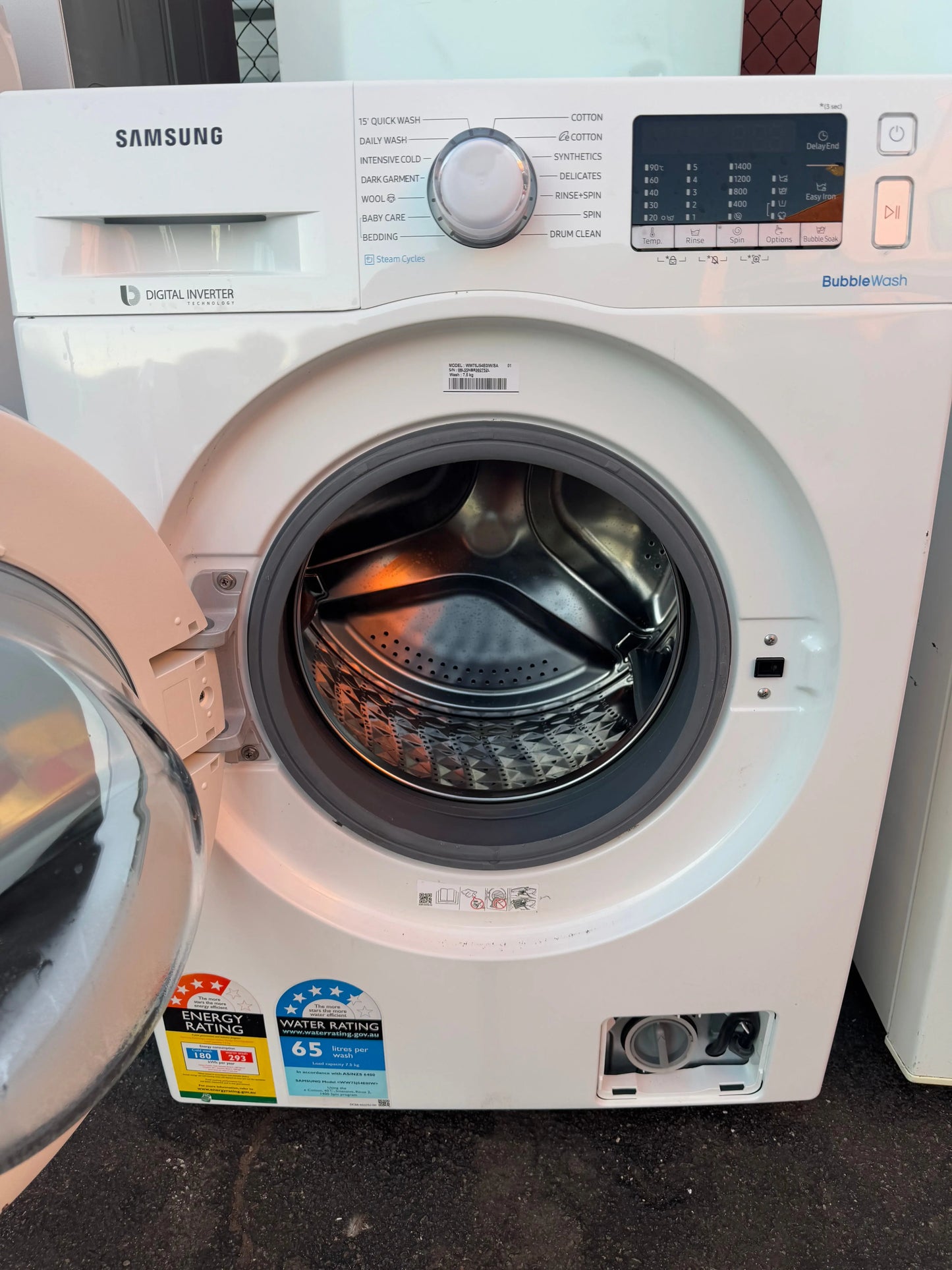 Refurbished Samsung 7.5kg washing machine | PERTH