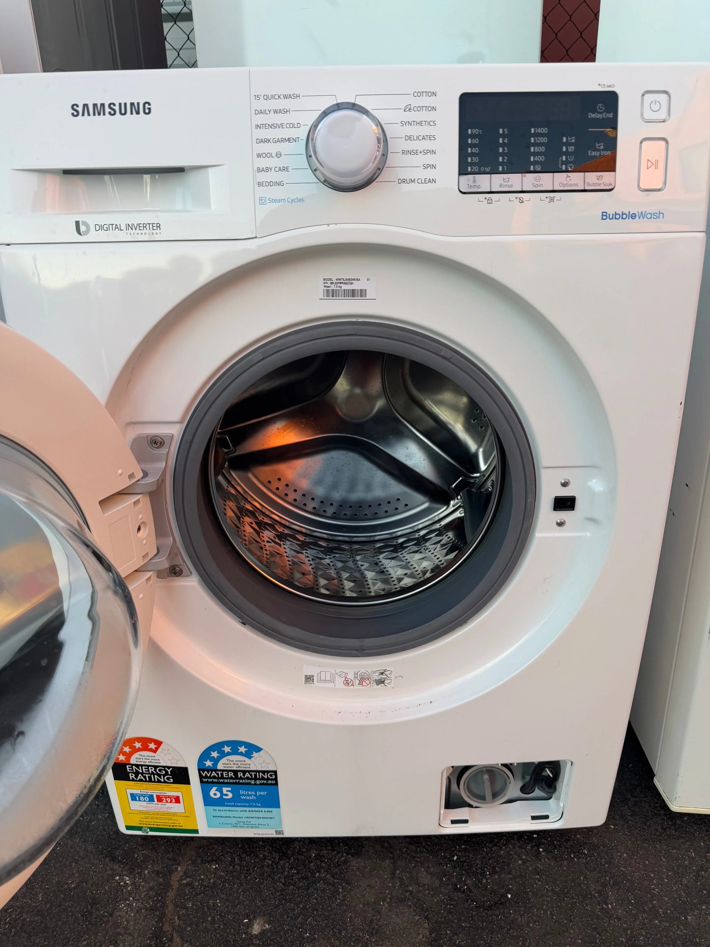 Refurbished Samsung 7.5kg washing machine | PERTH