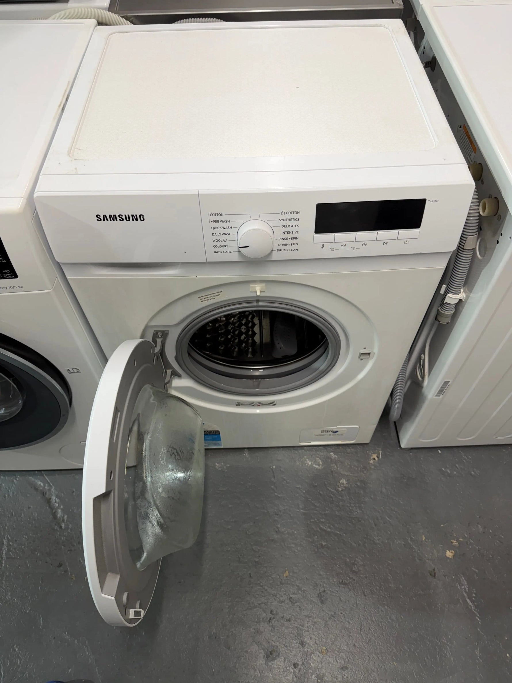 Refurbished Samsung 8.5 kg front loader washer