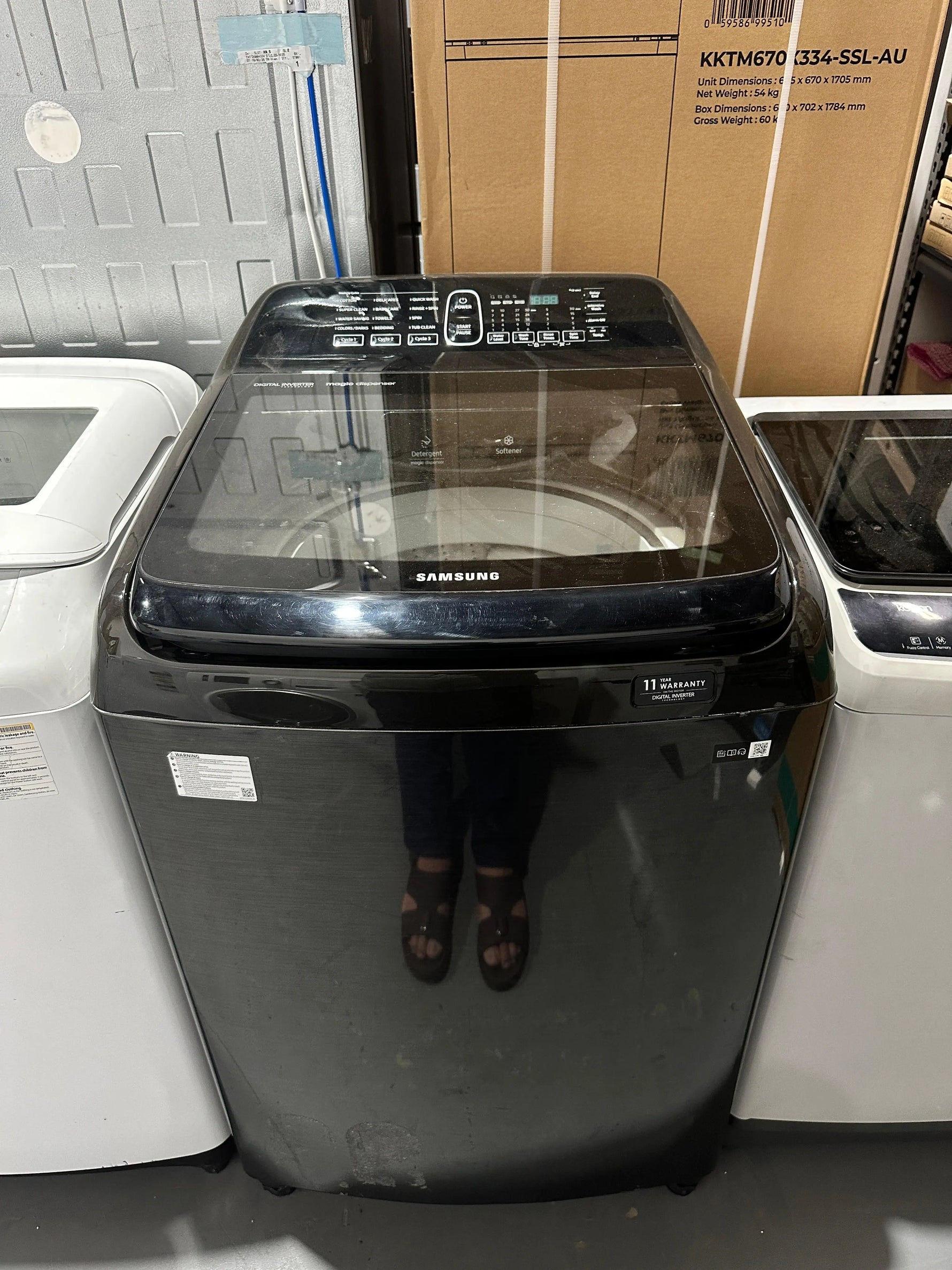 Refurbished Samsung 8.5kg Top Load Washing Machine | ADELAIDE