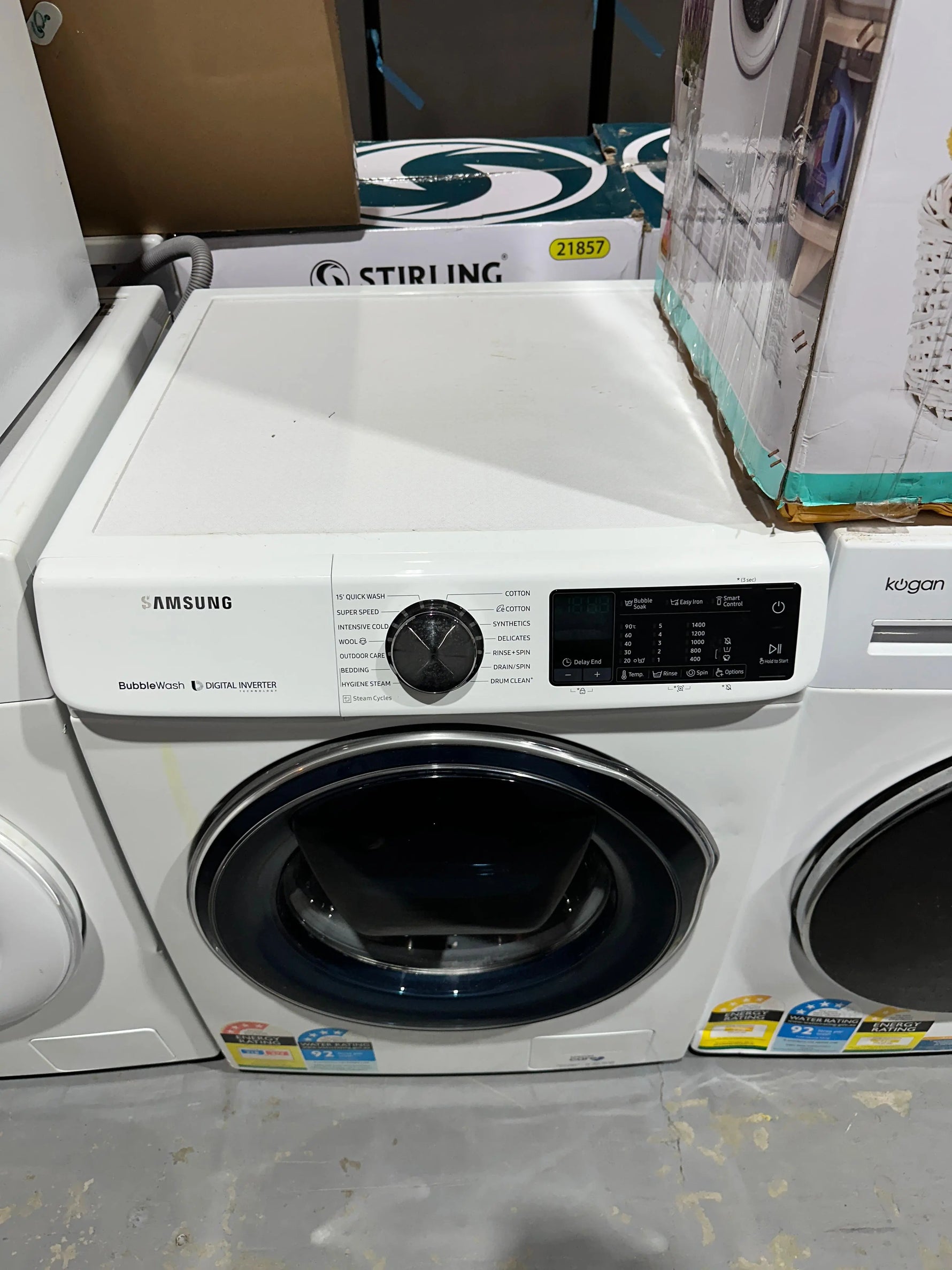 Refurbished Samsung 9.5kg Front Load Washing Machine | ADELAIDE