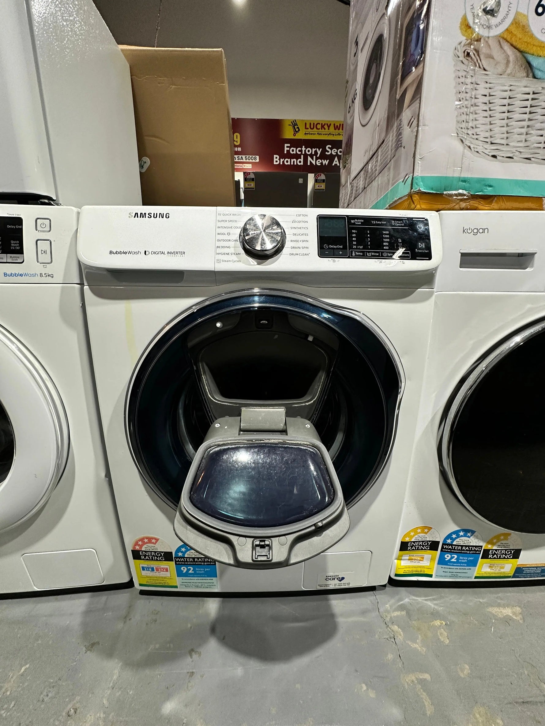 Refurbished Samsung 9.5kg Front Load Washing Machine | ADELAIDE