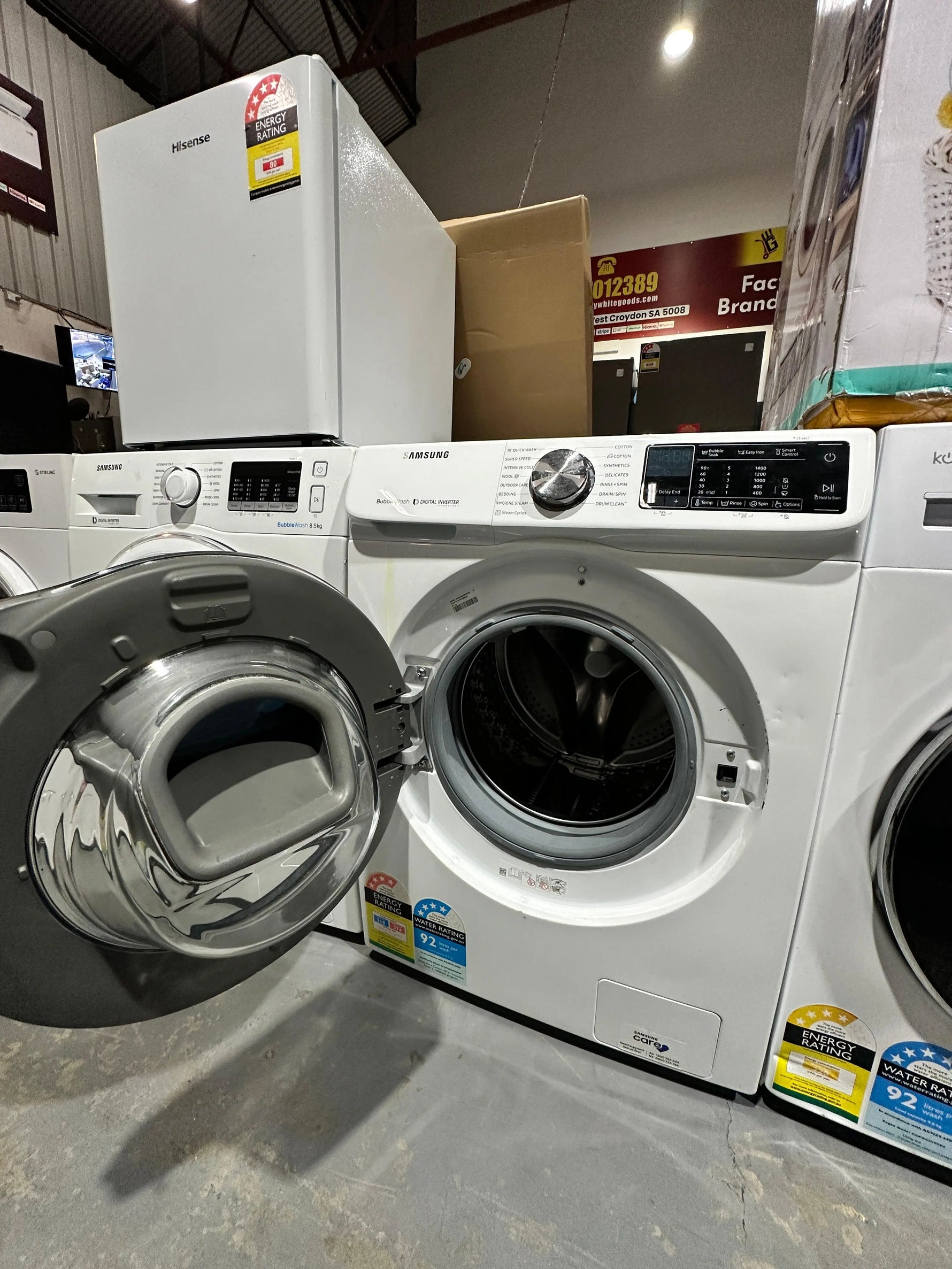 Refurbished Samsung 9.5kg Front Load Washing Machine | ADELAIDE