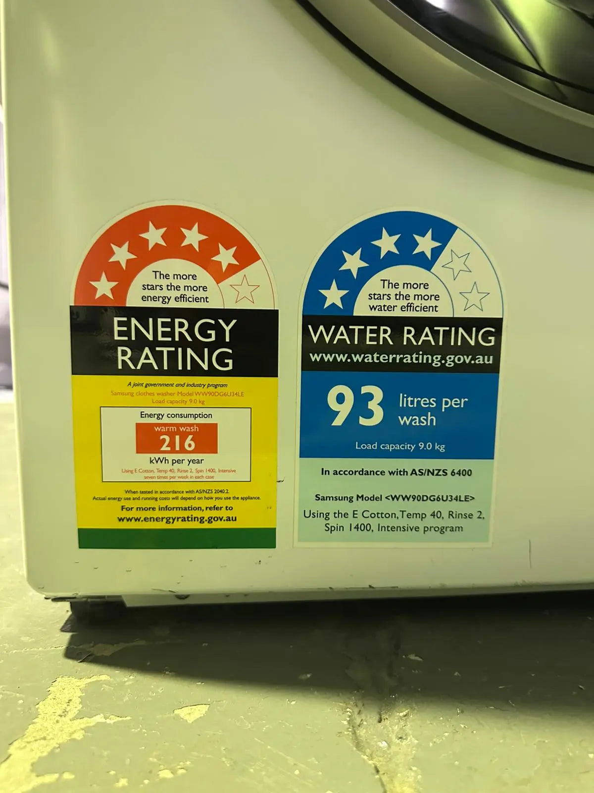 Refurbished Samsung 9KG Front Load Washing Machine | BRISBANE