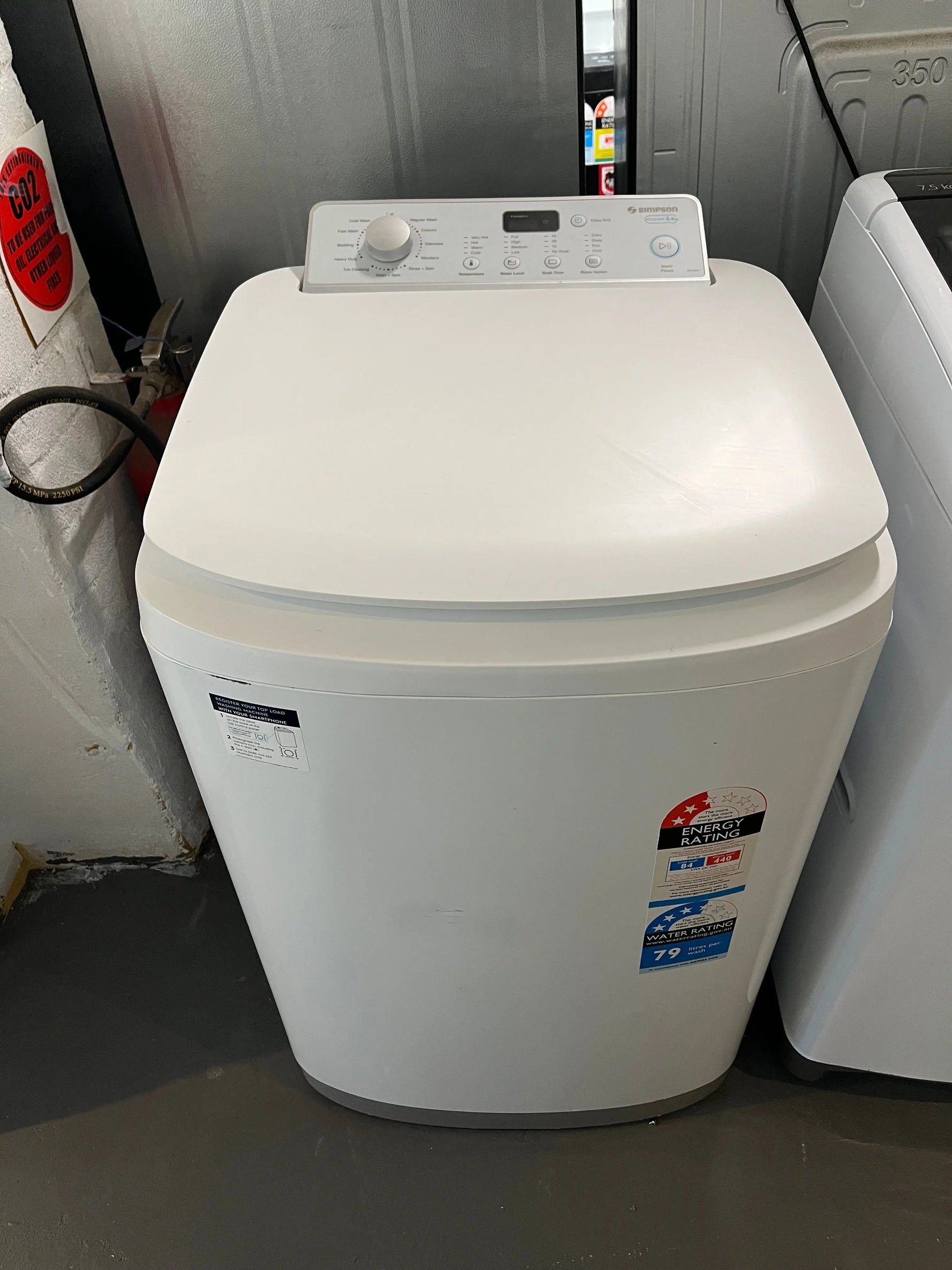 Refurbished Simpson 5.5 kg top loader washer | ALEXANDRIA